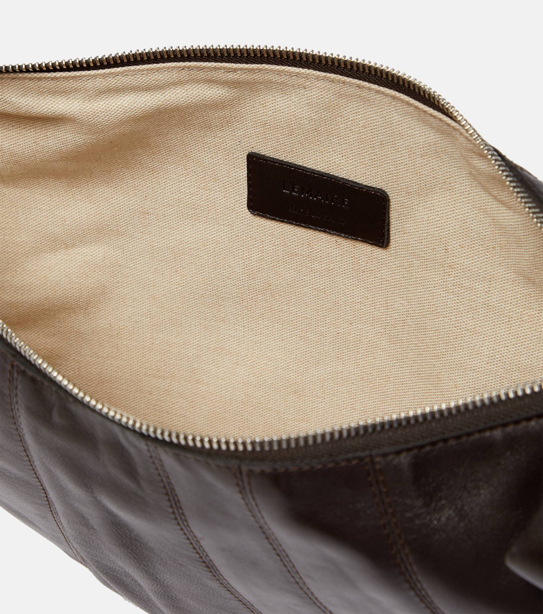 Croissant leather shoulder bag - 3
