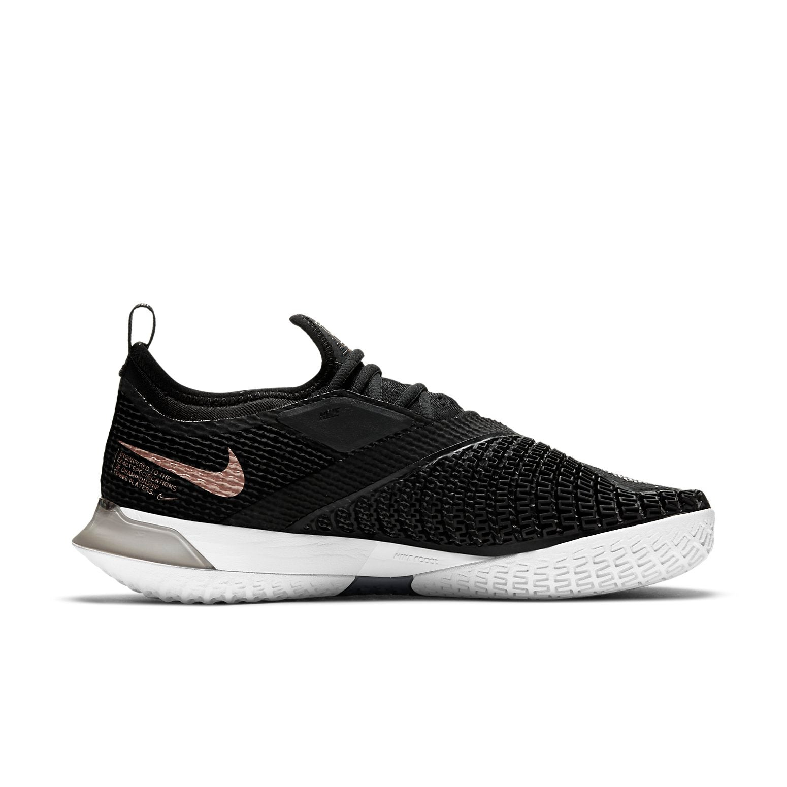 (WMNS) NikeCourt React Vapor NXT 'Black Metallic Red Bronze' CV0742-002 - 2