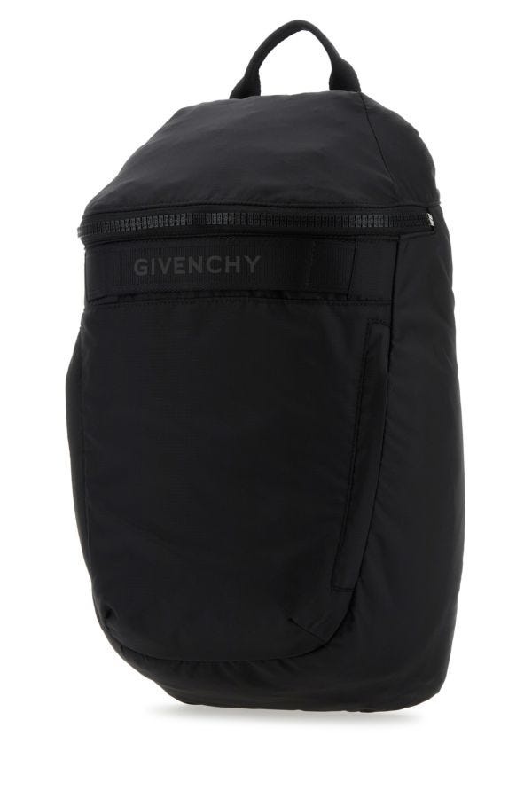 GIVENCHY Black Nylon G-Trek Backpack - 2