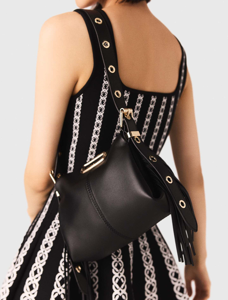 maje Gold handle Miss M Mini bag outlook