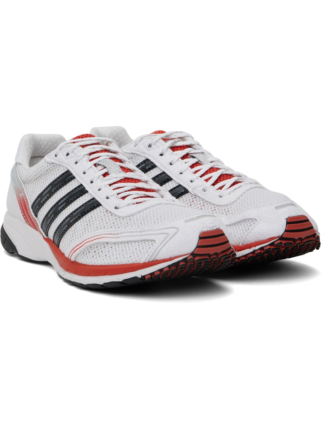 White Adizero Adios OG Sneakers - 4