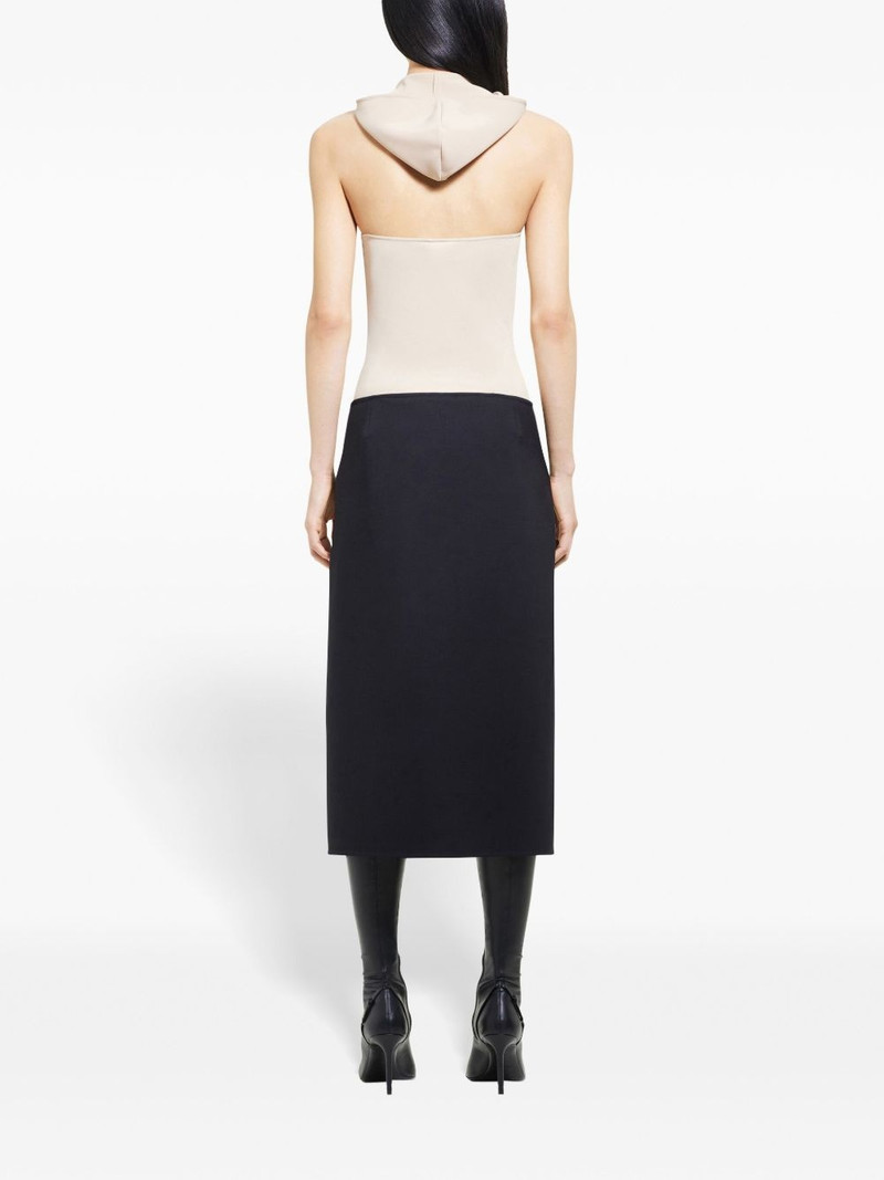 Illusion hooded bodysuit 4