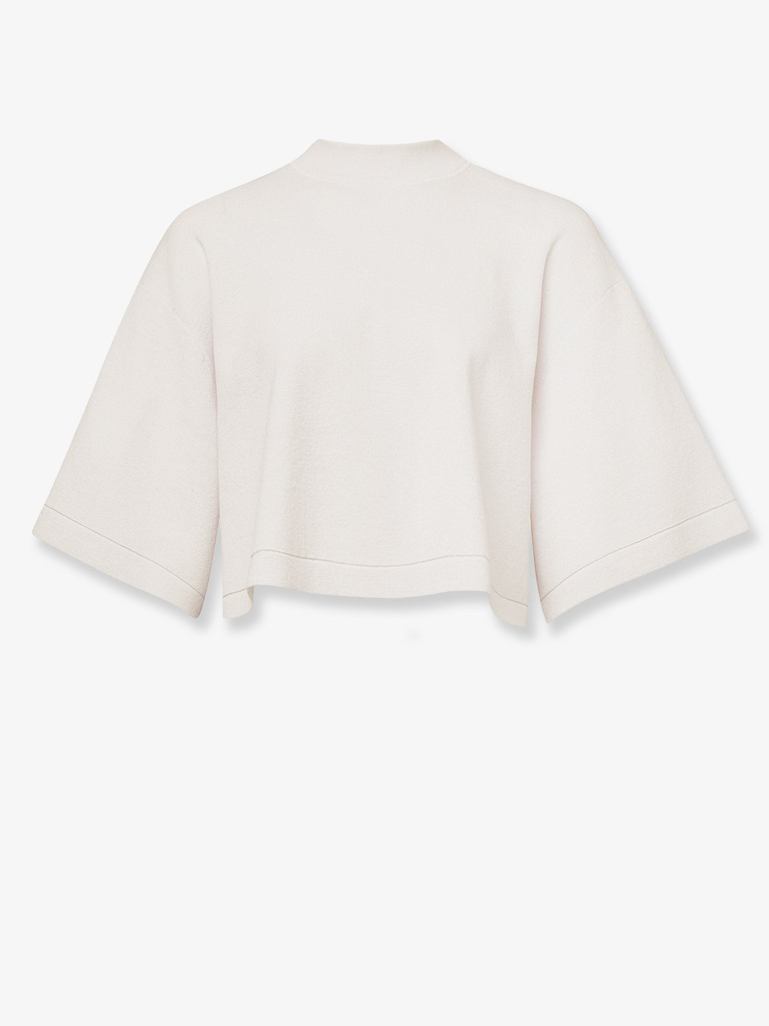 Alaia Women Cropped Cotton Blend Top - 4