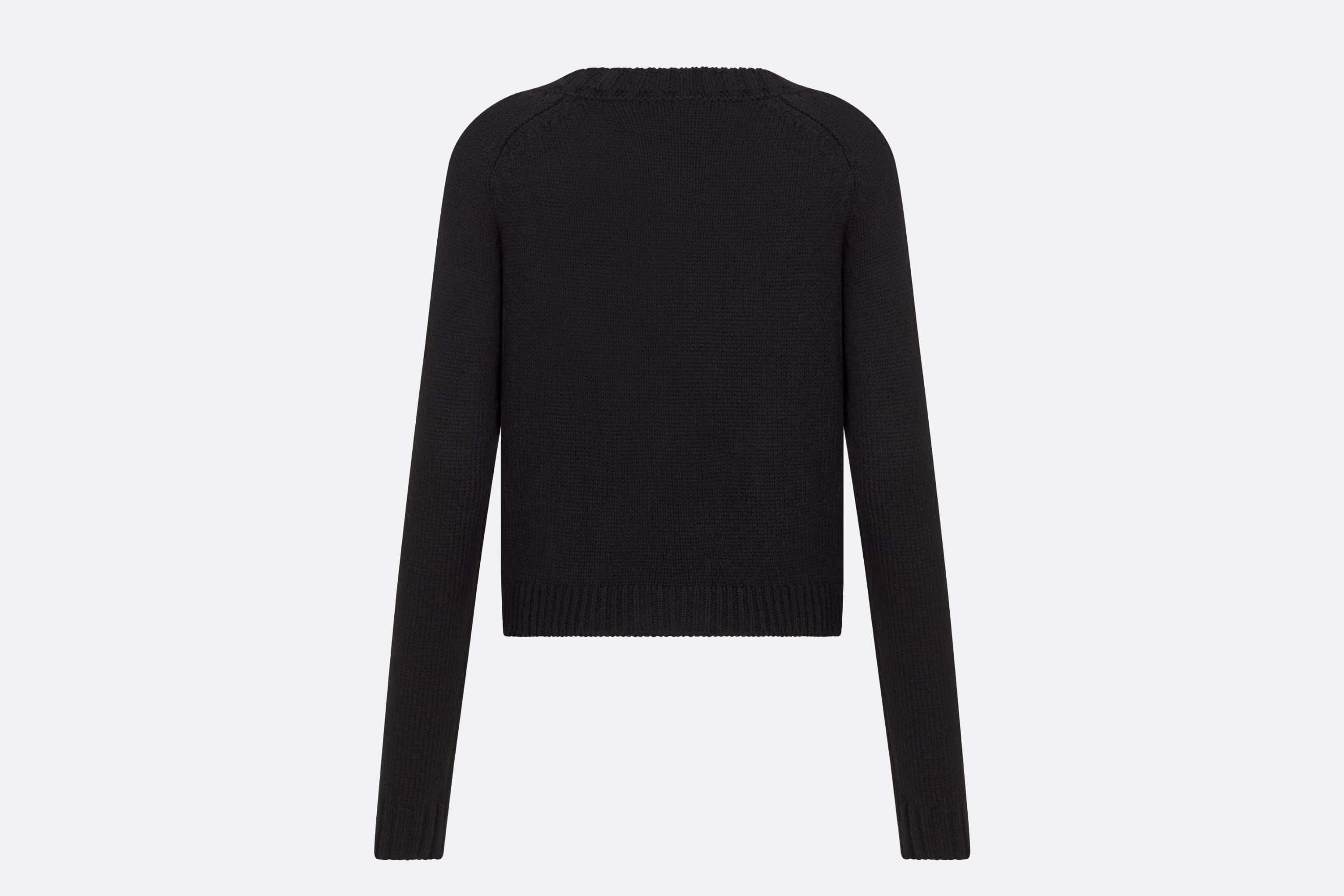 Round-Neck Zipped Sweater - 2
