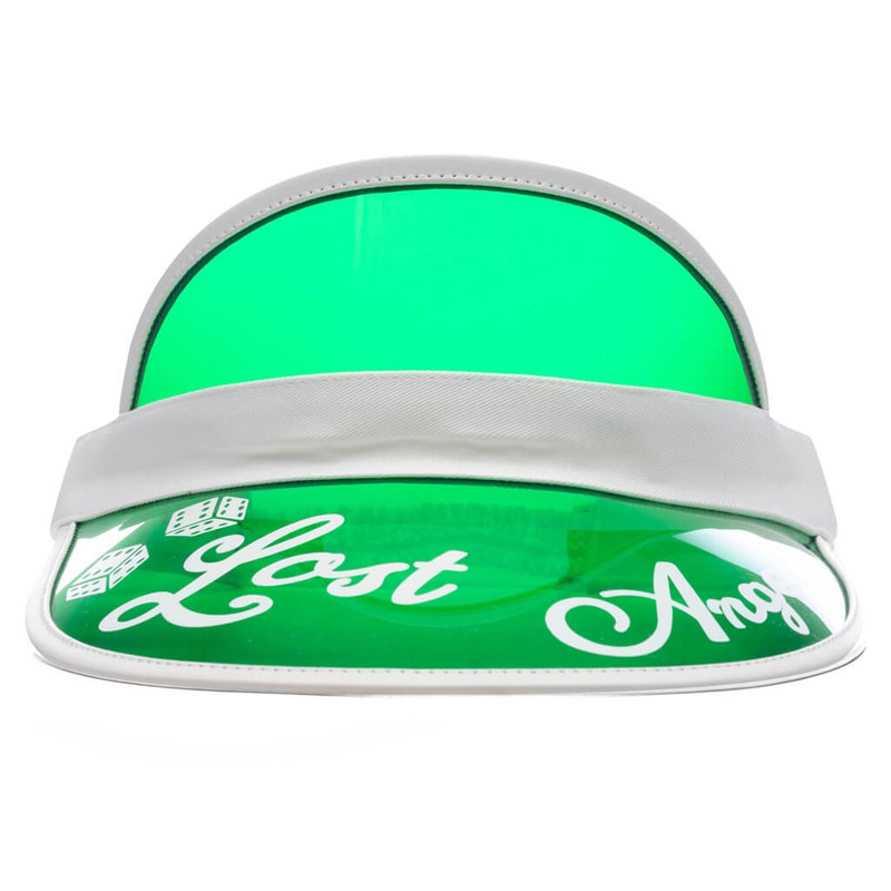 LA SUN VISOR - GREEN/WHITE 1