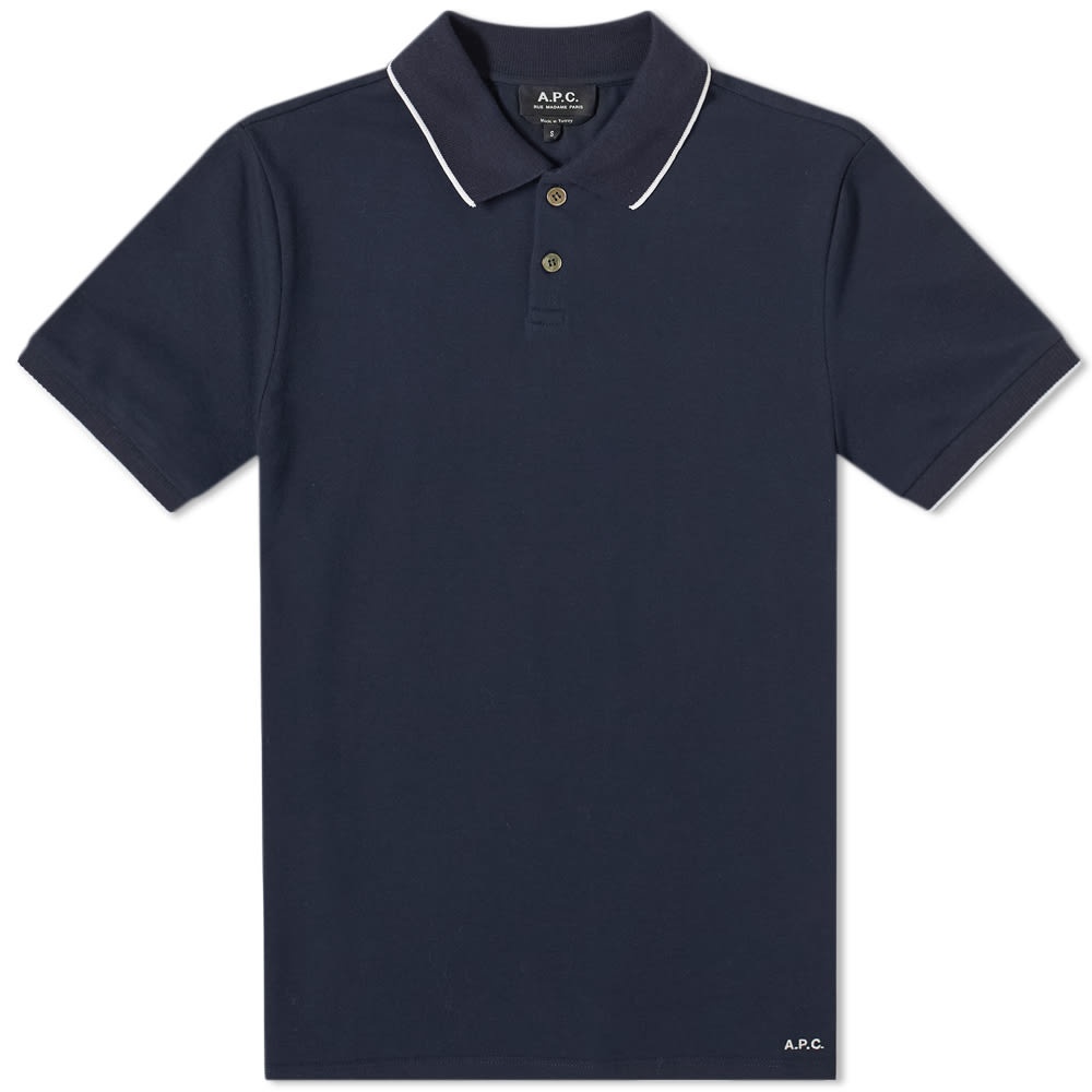 A.P.C. Max Tipped Polo - 1