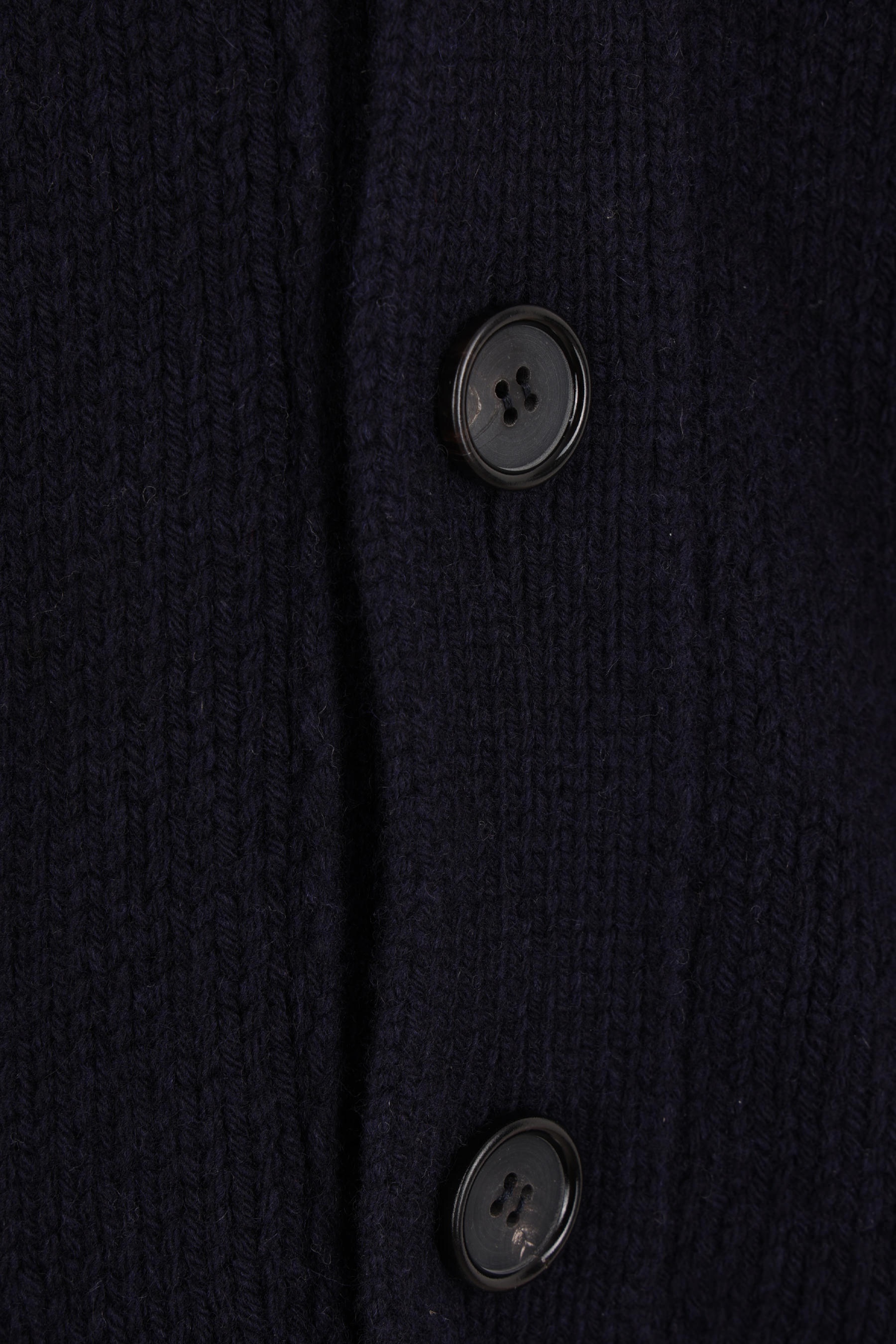 WOOL AND CASHMERE CARDIGAN WITH SKULL INTARSIA - 4
