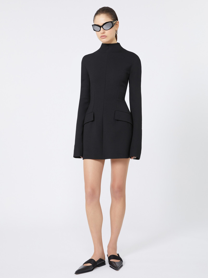 Sportmax TEFRITE Short dress with contoured sides - KLEPSYDRA CAPSULE outlook