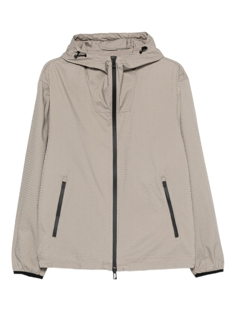 zip-up hooded jacket 1
