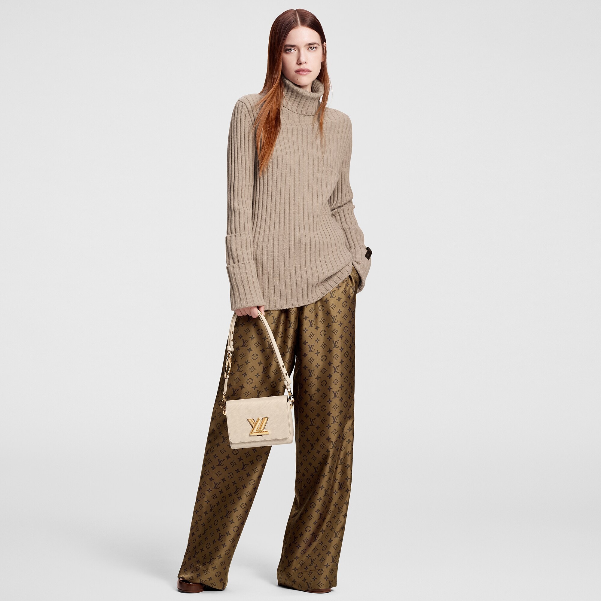 Pocket Detail Ribbed Knit Pullover - 4