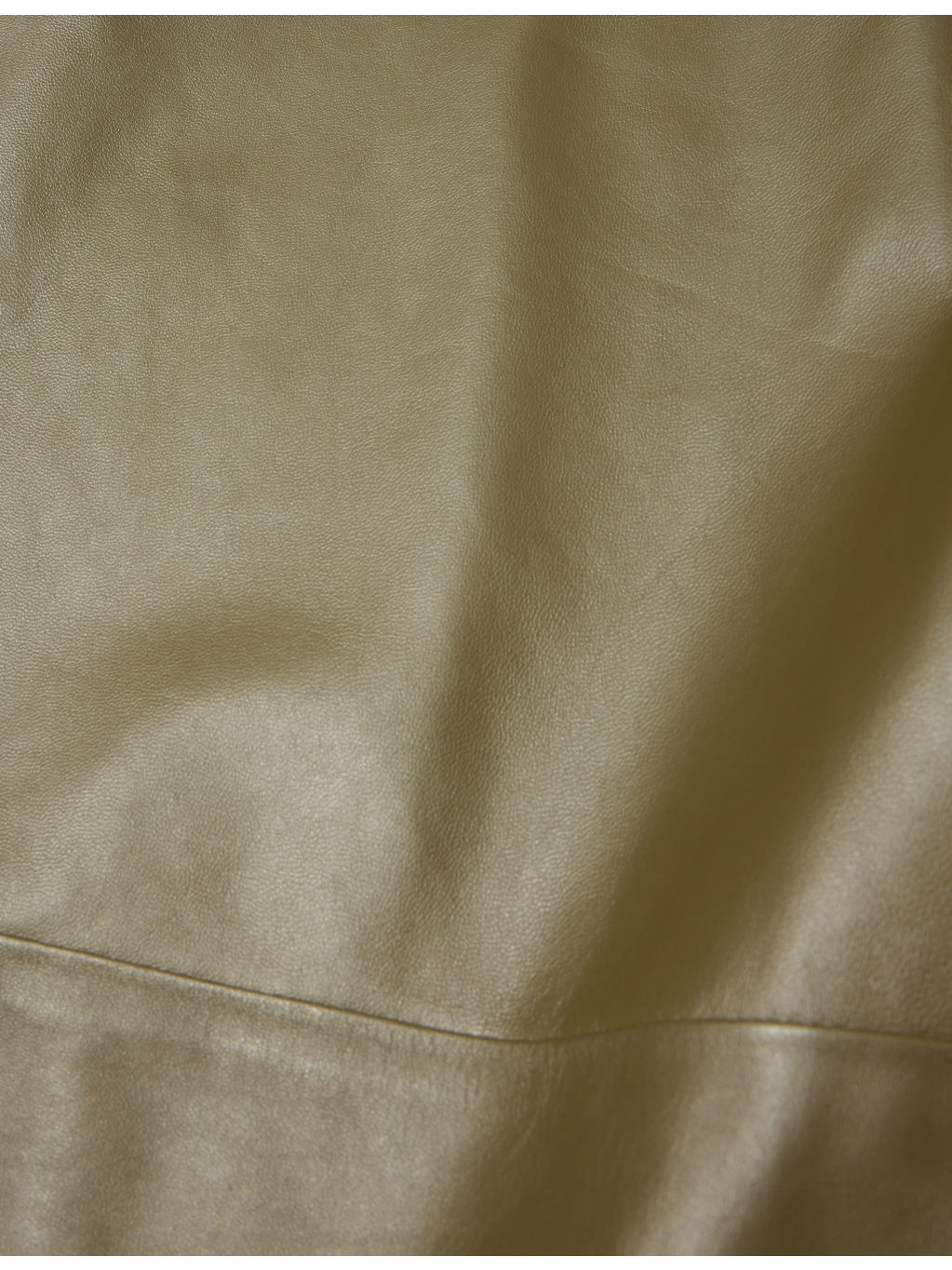 Relaxed-Fit Short-Sleeve Leather Shirt - 6