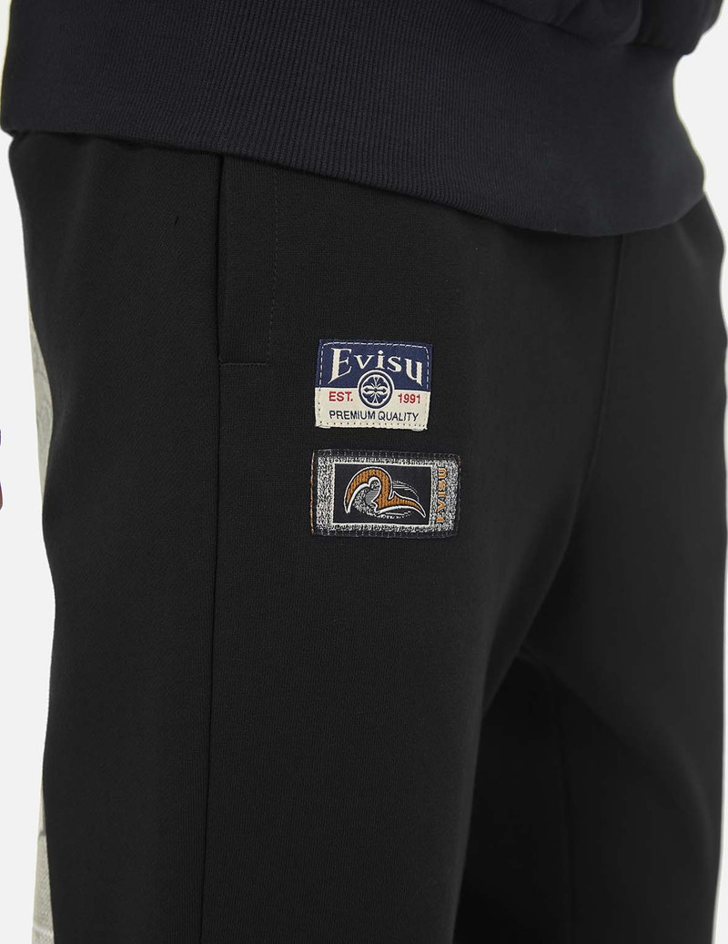 Ethnic Style Daicock Print Regular Fit Sweatpants 9