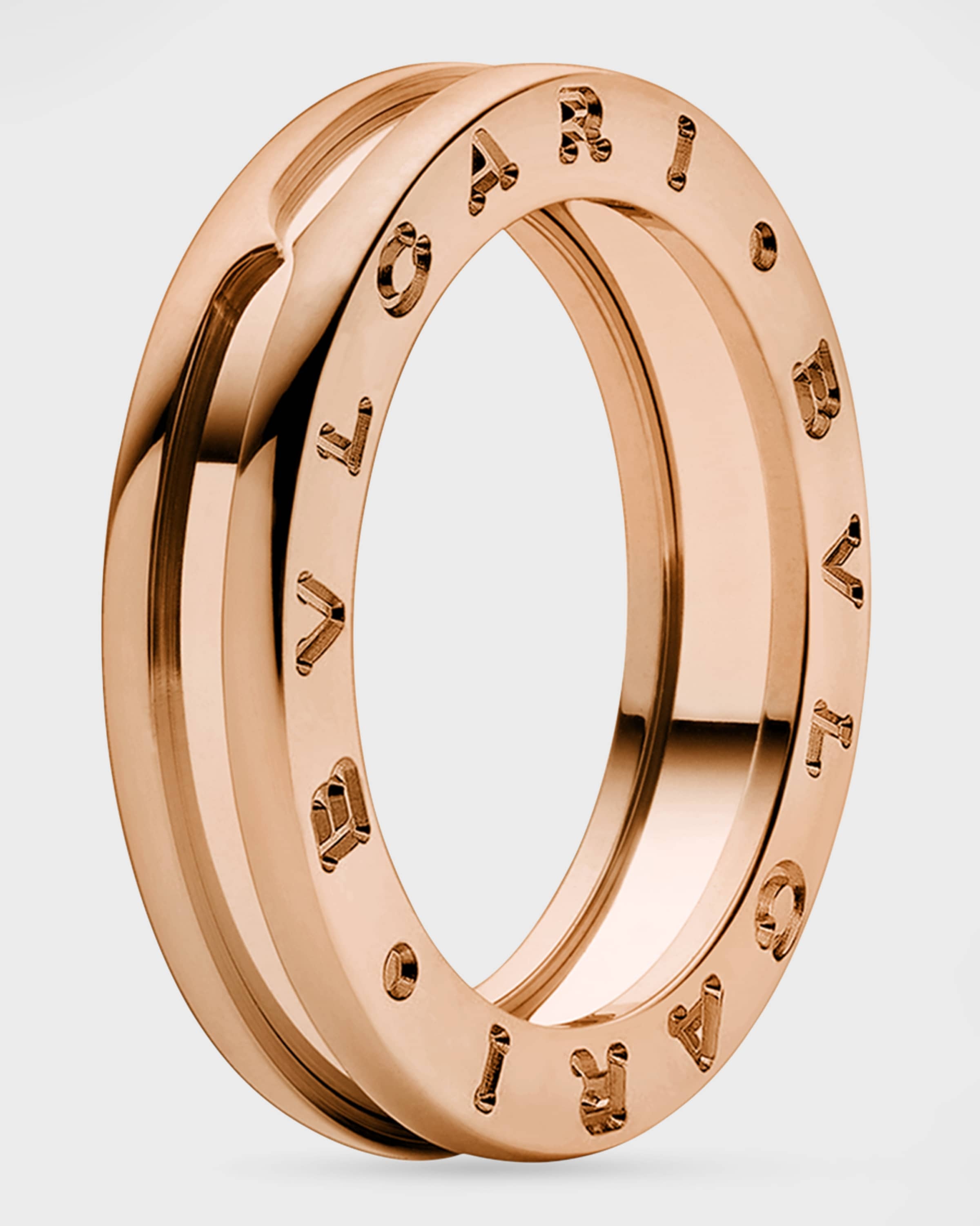 B.Zero1 Rose Gold 1-Band Ring, EU 53 / US 6.25 - 1