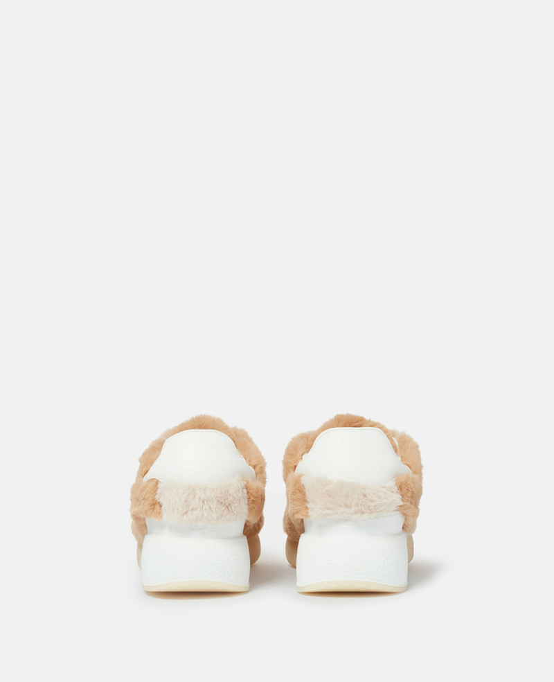 Stella McCartney Loop Shaggy Lace-Up Trainers outlook