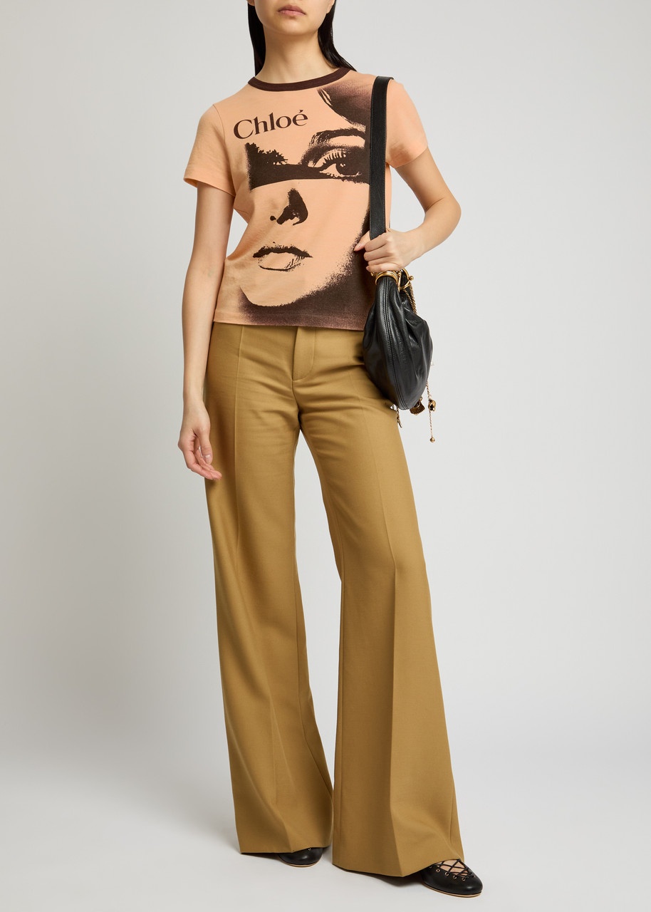 Chloe Printed Jersey T-shirt - 4
