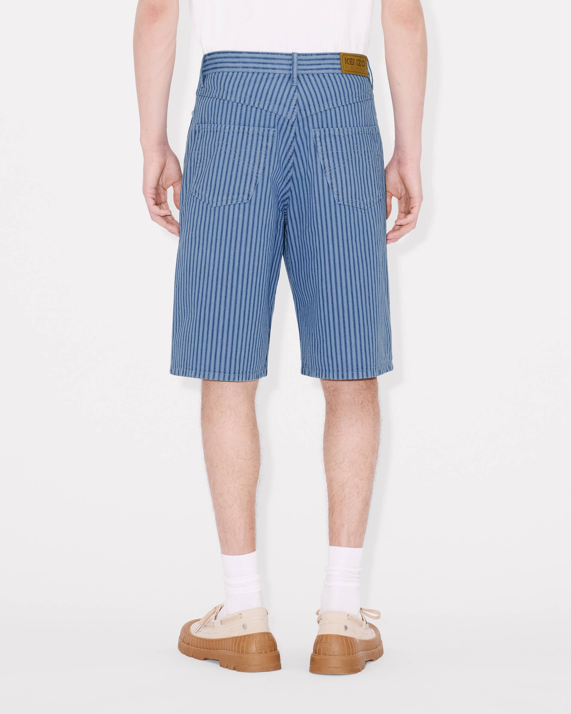 'KENZO Coast Lines' straight short in Japanese denim - 4