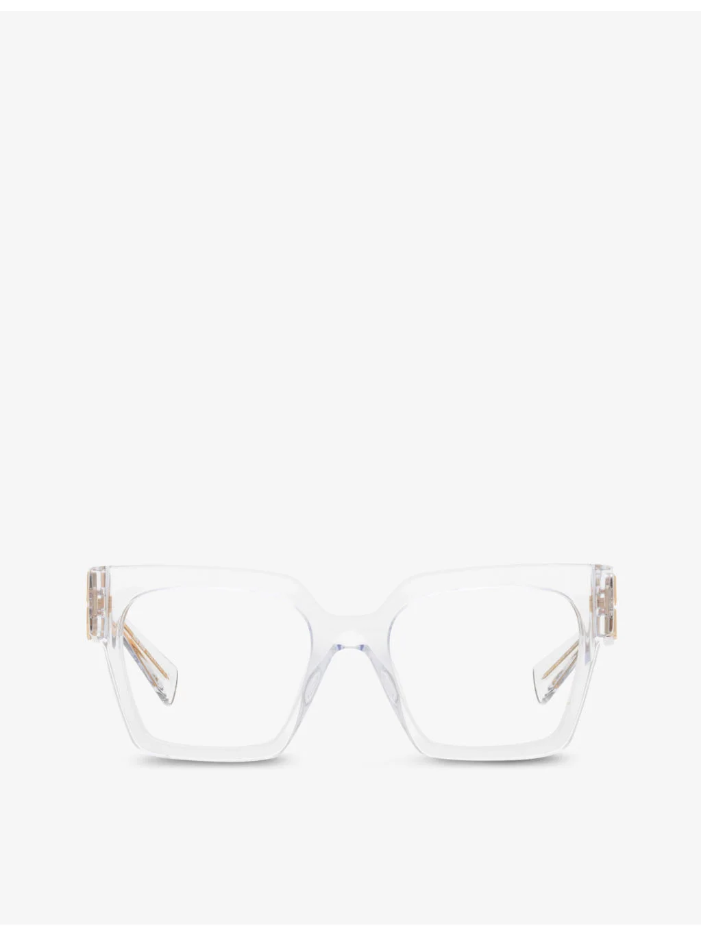 MU 04UV square-frame acetate glasses - 1