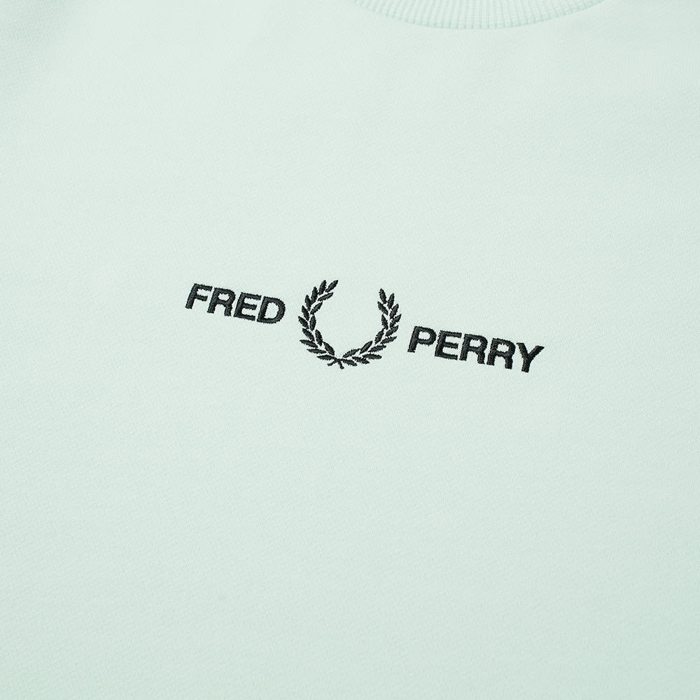 Fred Perry Authentic Embroidered Logo Crew Sweat - 3