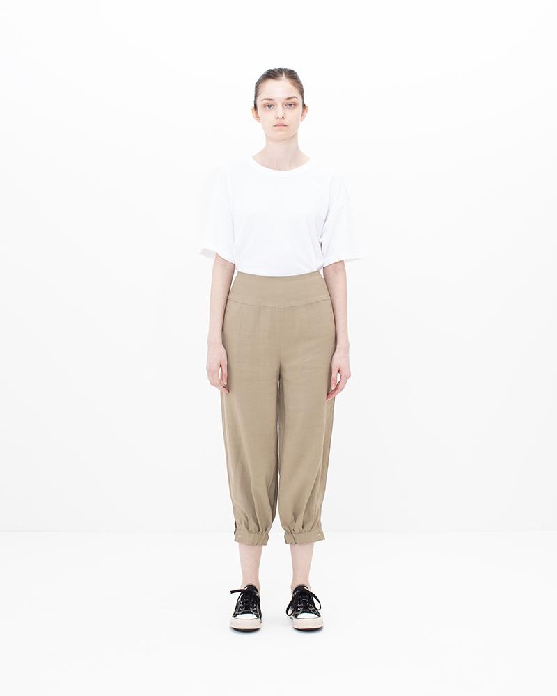 BUBBLE PANTS W BEIGE - 3