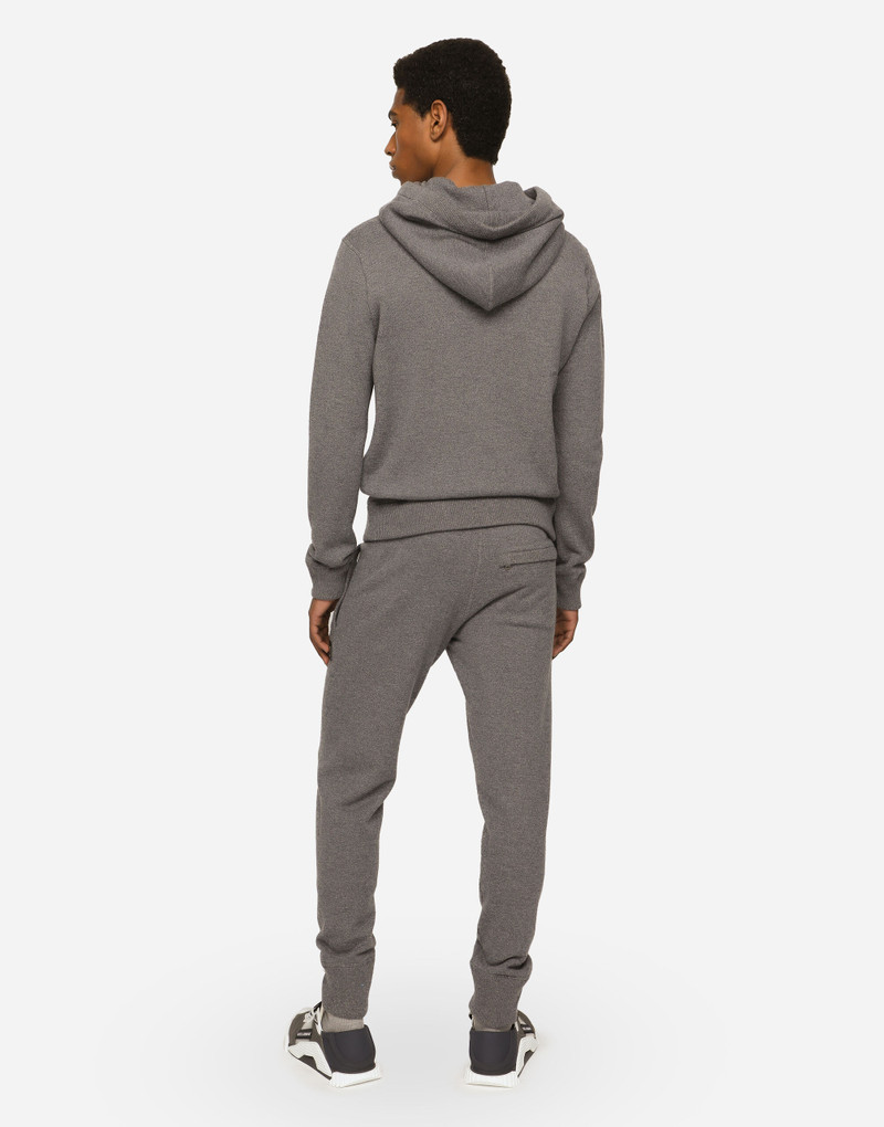 Wool and cashmere hooded sweater 3