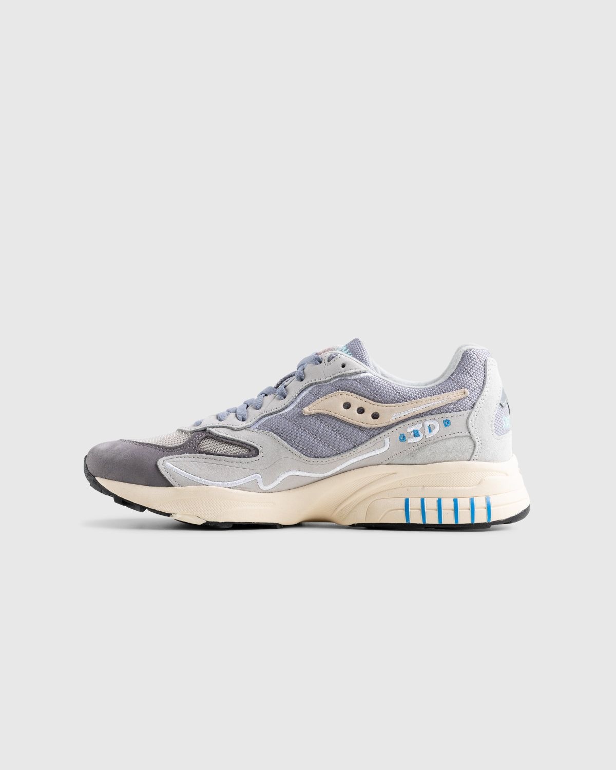 Saucony – 3D Grid Hurricane Grey/Cream - 2