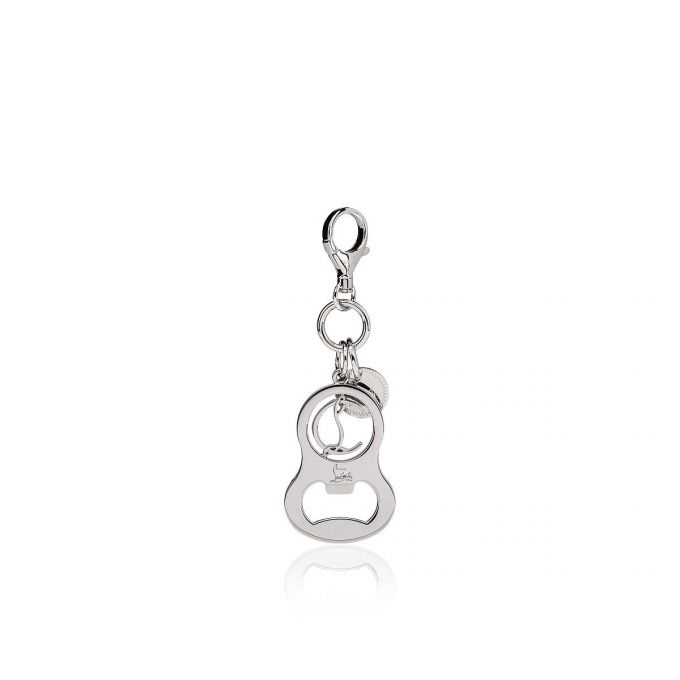 Cl Logo Opener Keyring SILVER - 1