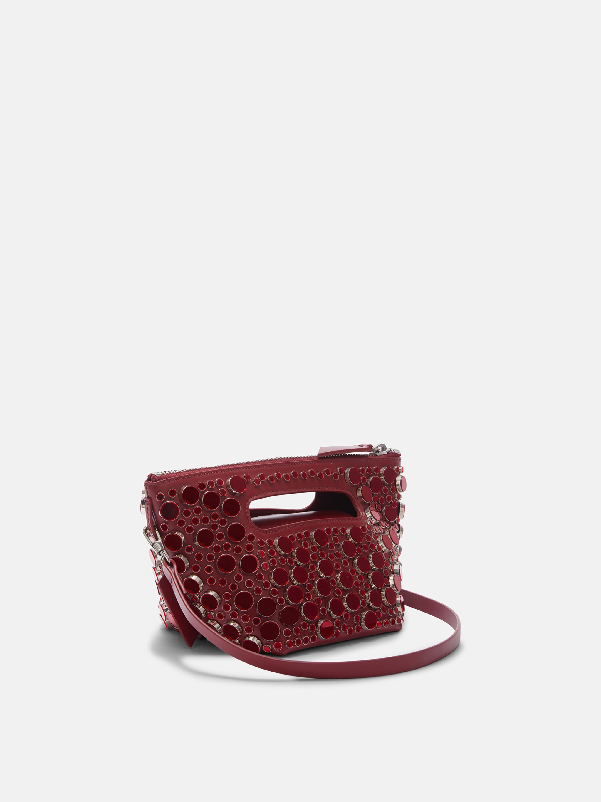 ''VIA DEI GIARDINI 15'' RED TOTE BAG - 3