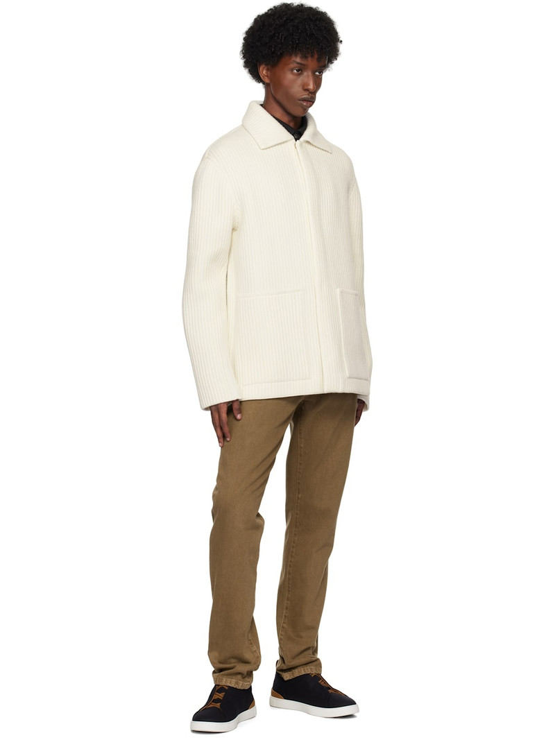 ZEGNA Black #UseTheExisting Wool Triple Stitch Sneakers outlook