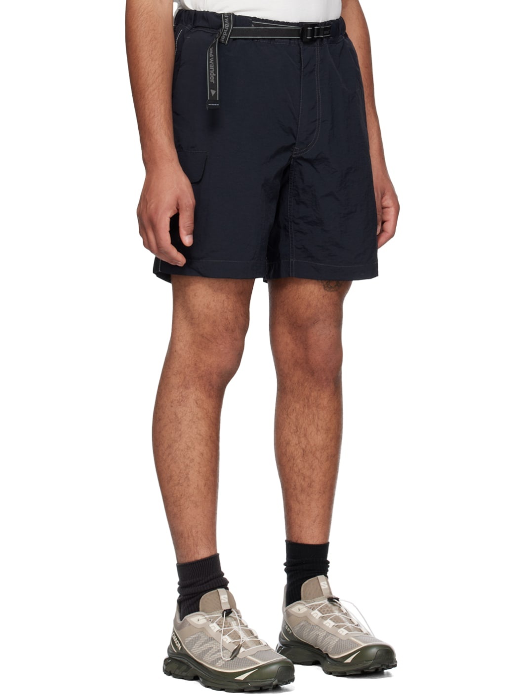 Black NY Hiker Shorts - 2