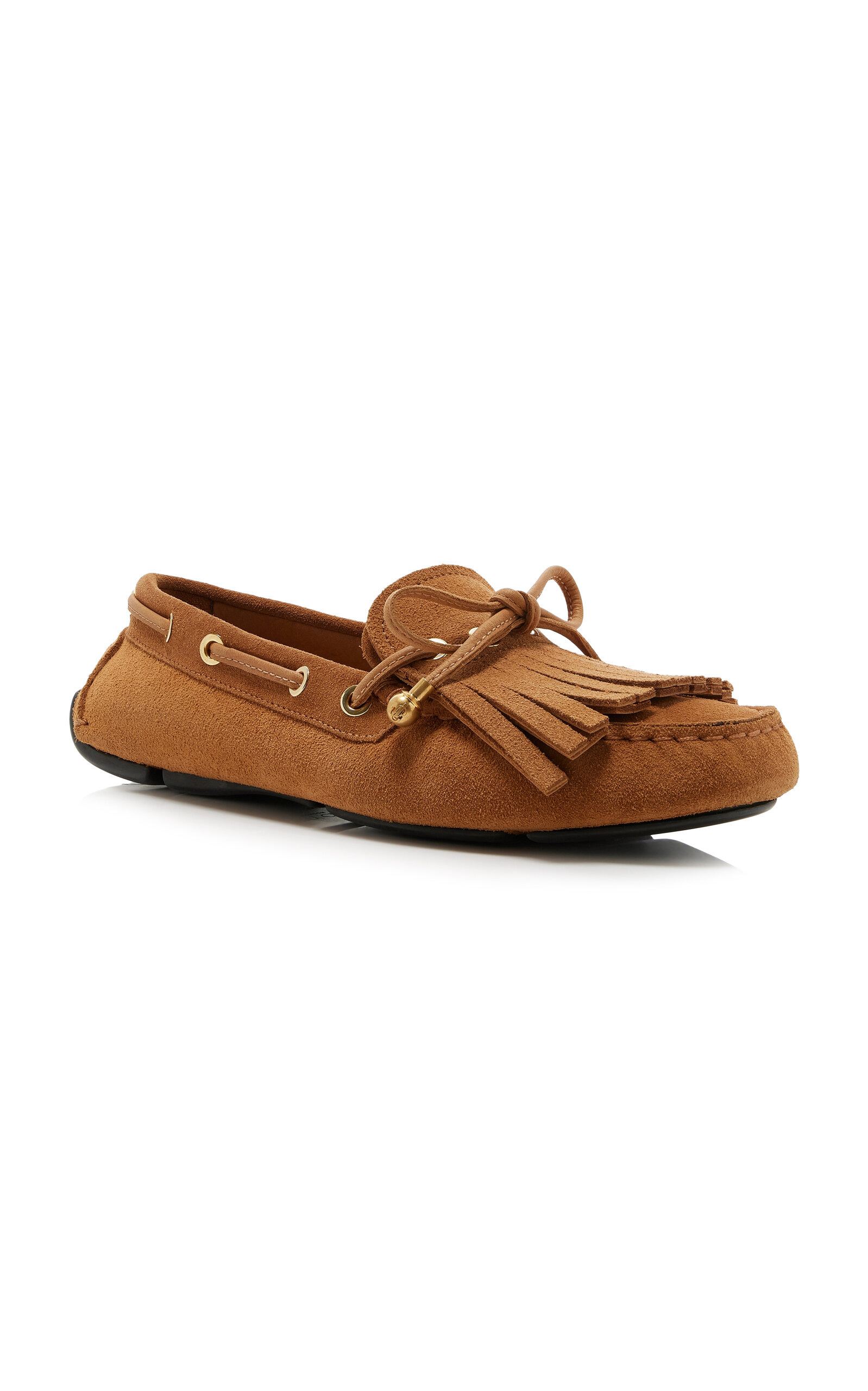 Manon Suede Loafers tan - 4
