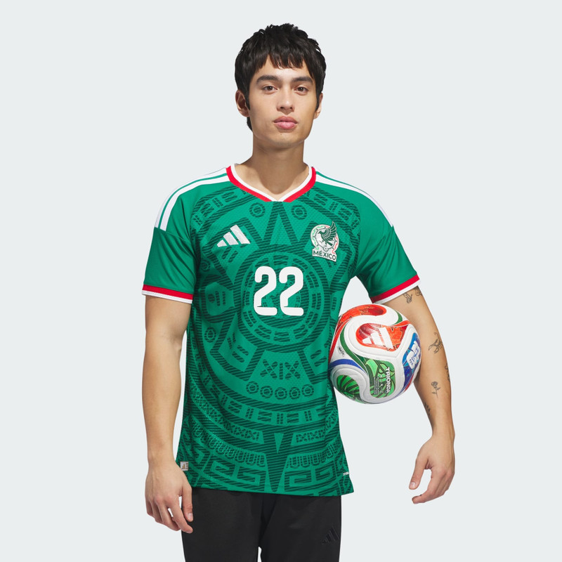 Mexico 26 Home Lozano Authentic Jersey 4