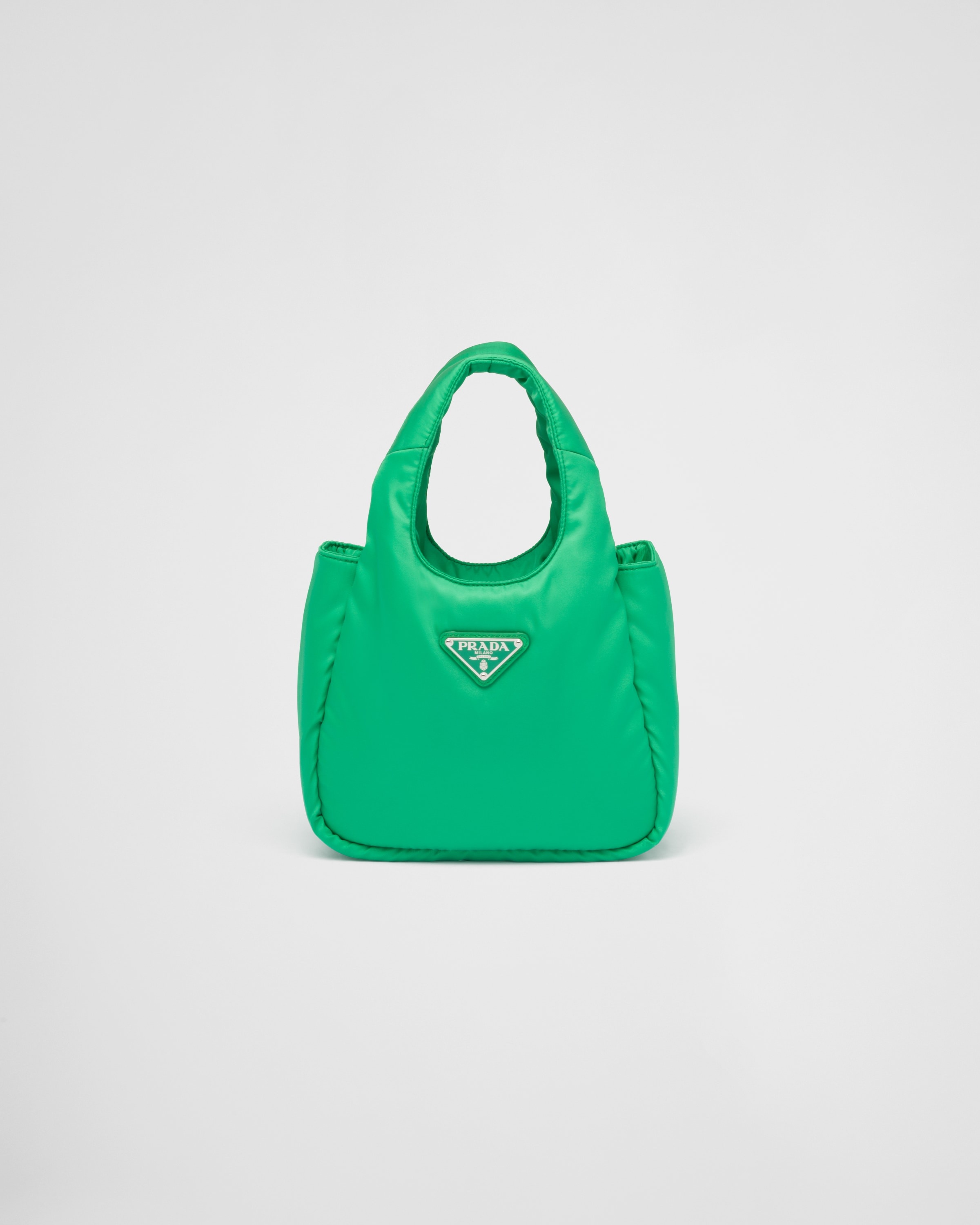 Prada Soft Padded Re-nylon Mini-bag in Green