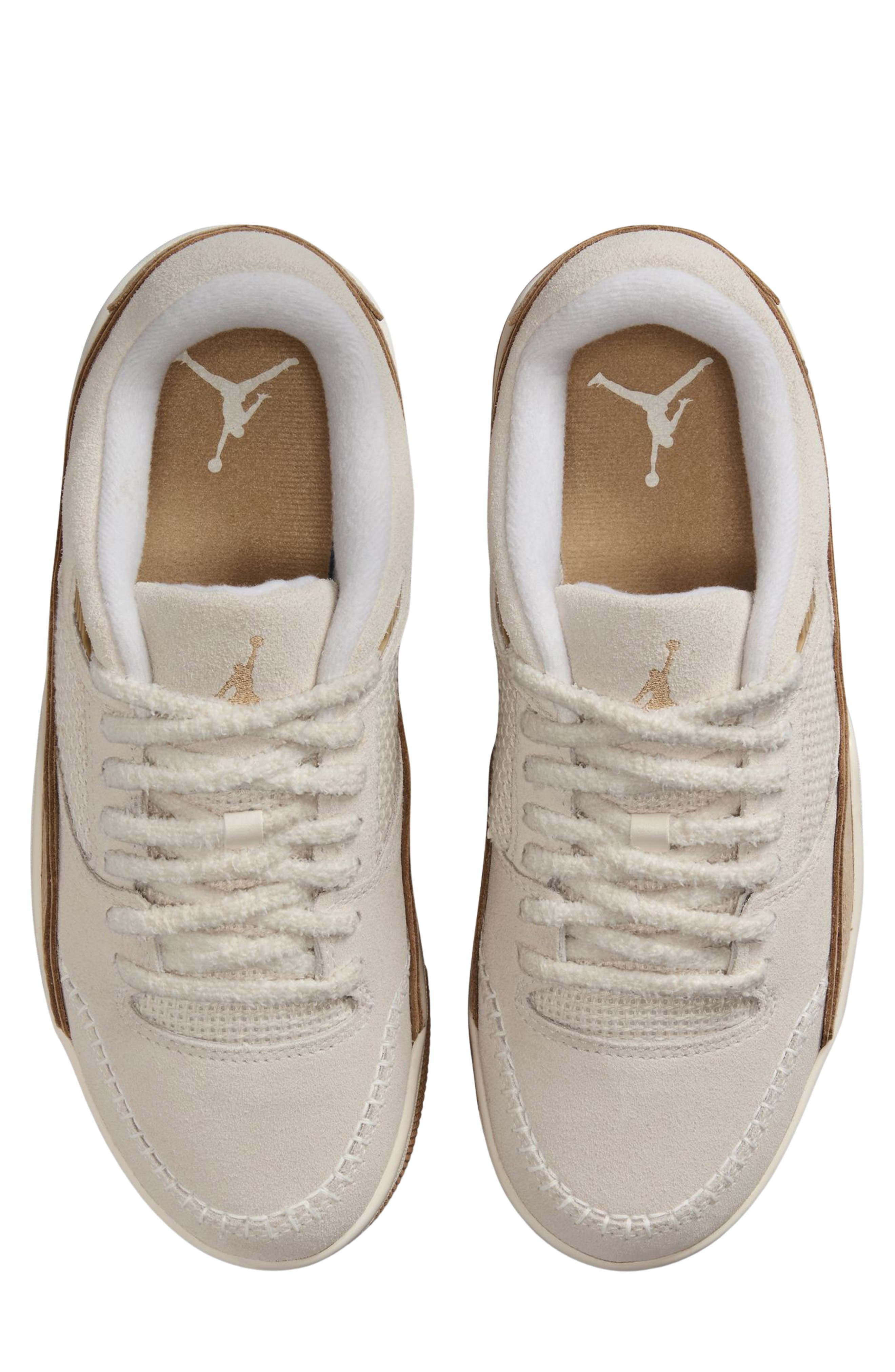 Jordan Flight Court SE Sneaker in Light Ore Wood Brown/Sail at Nordstrom - 3