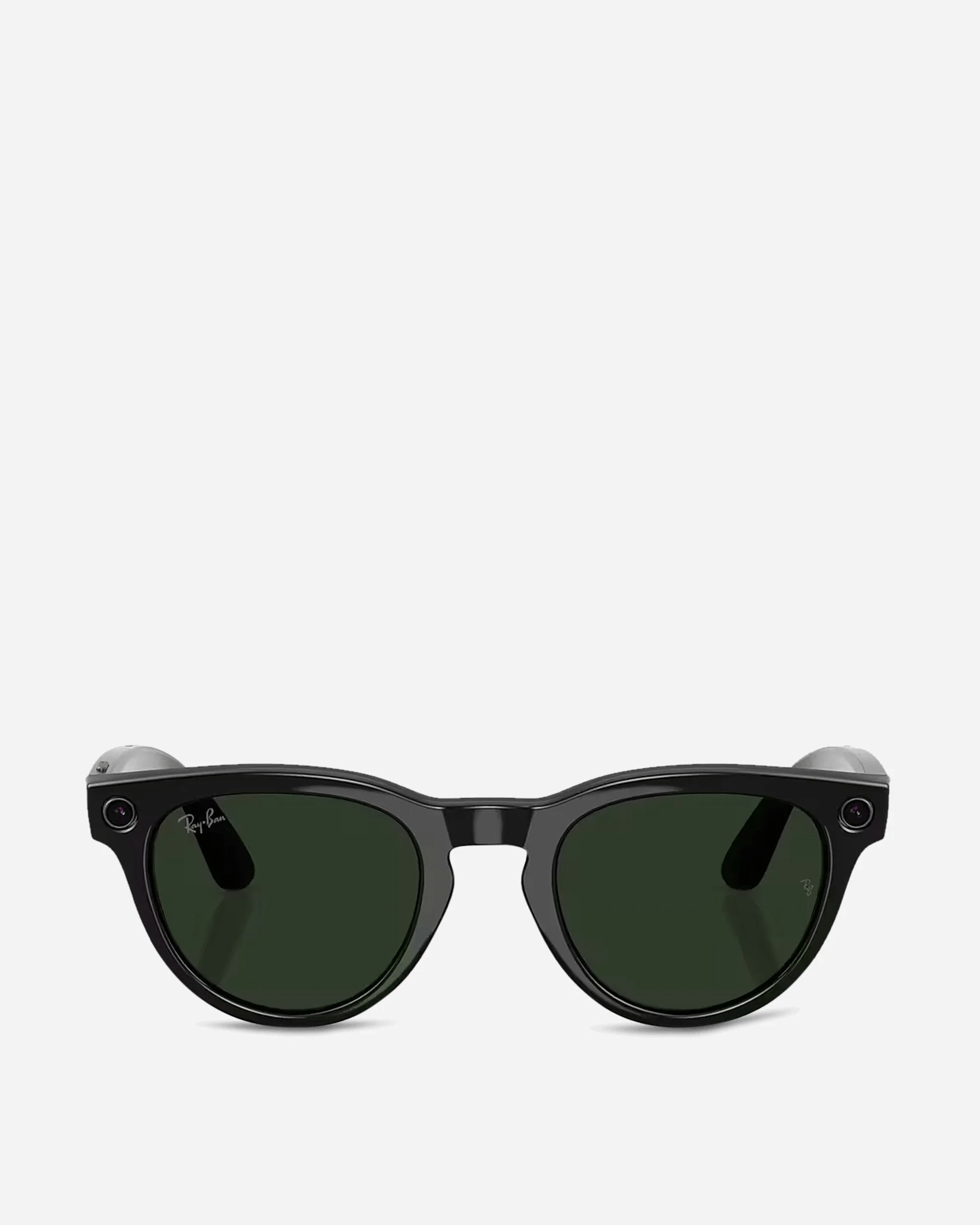 Low Bridge Fit Headliner Gen 2 Sunglasses Shiny Black / G-15 Green - 1