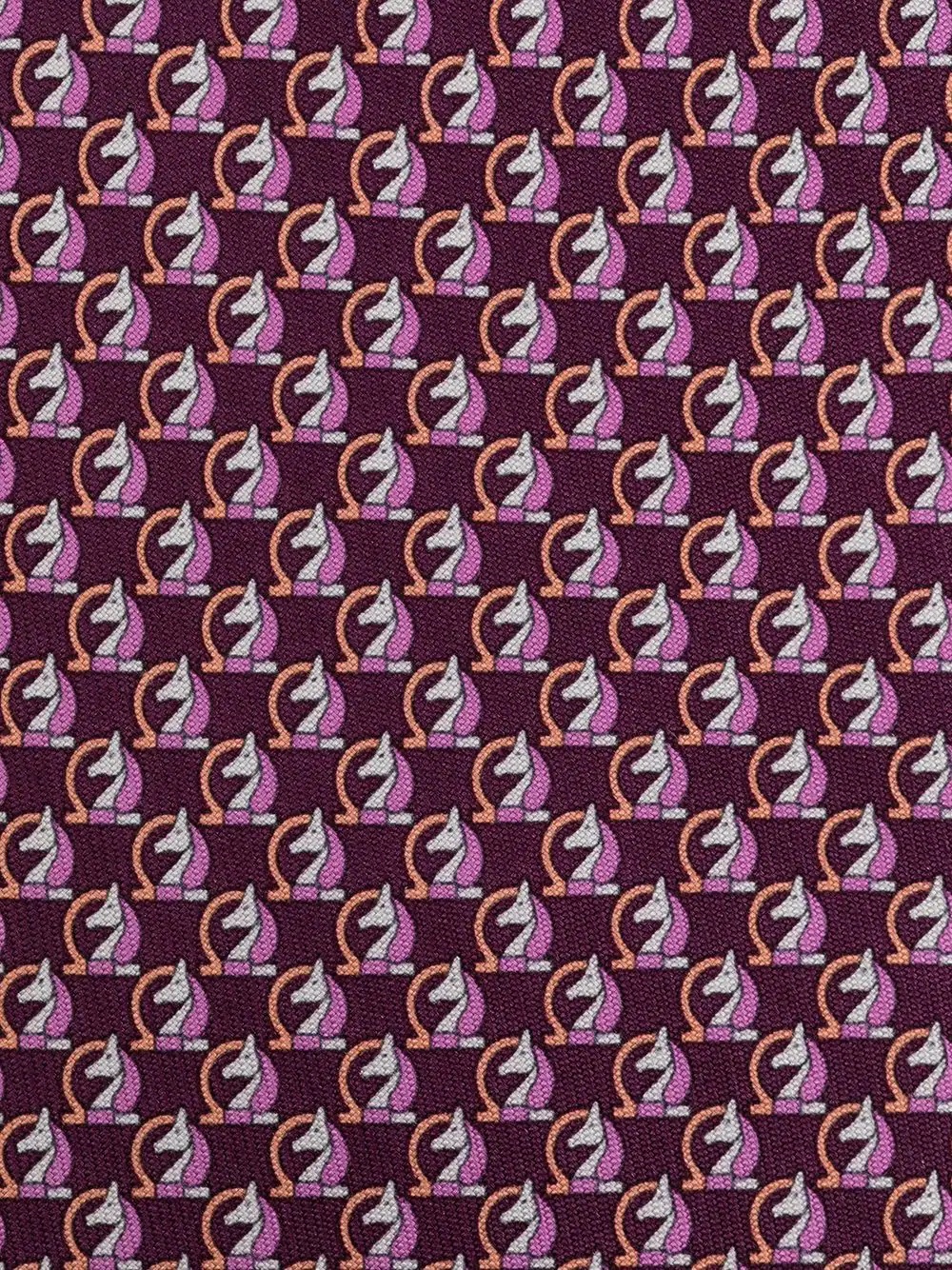 animal-pattern tie - 2