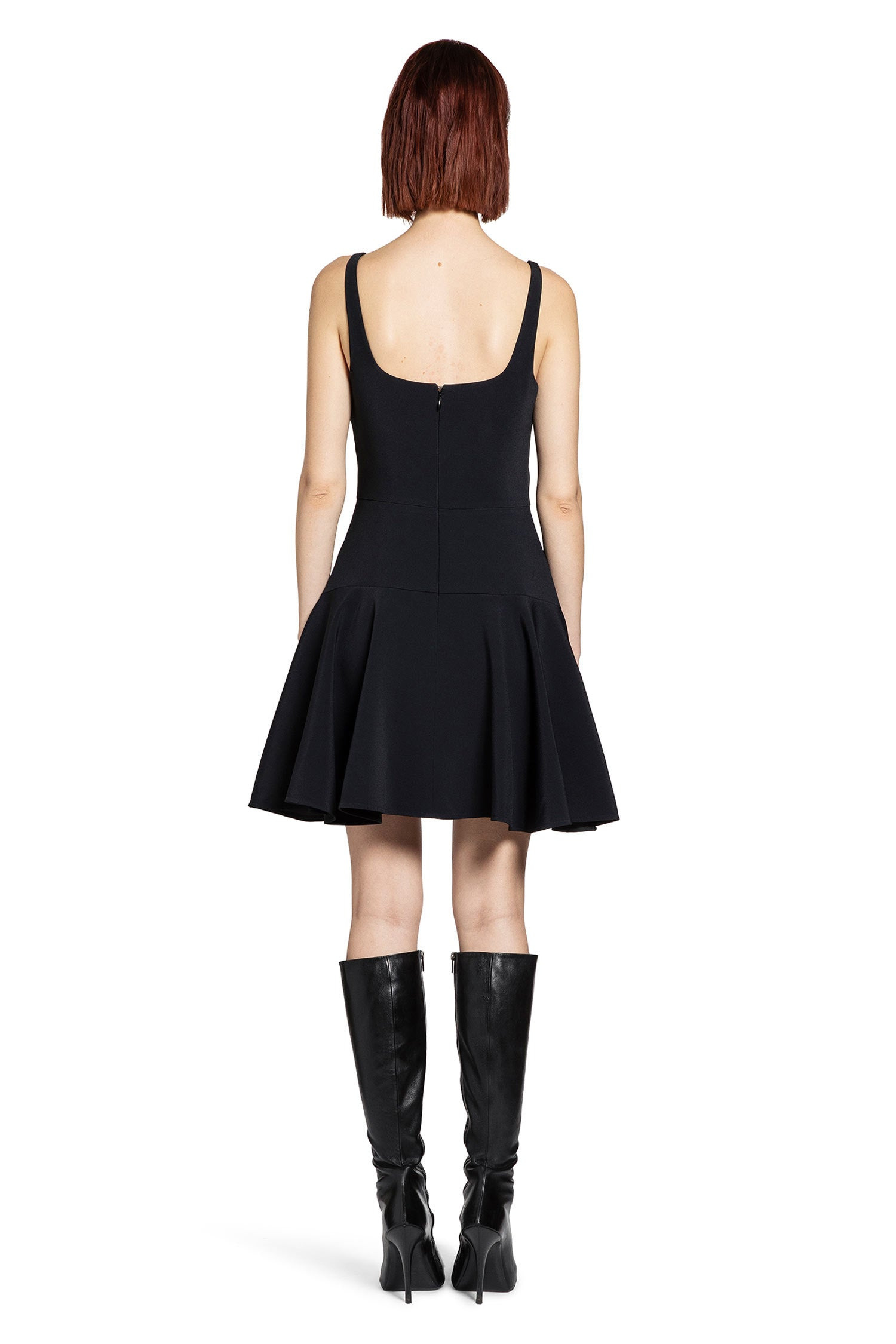Fluted Mini Dress - 3