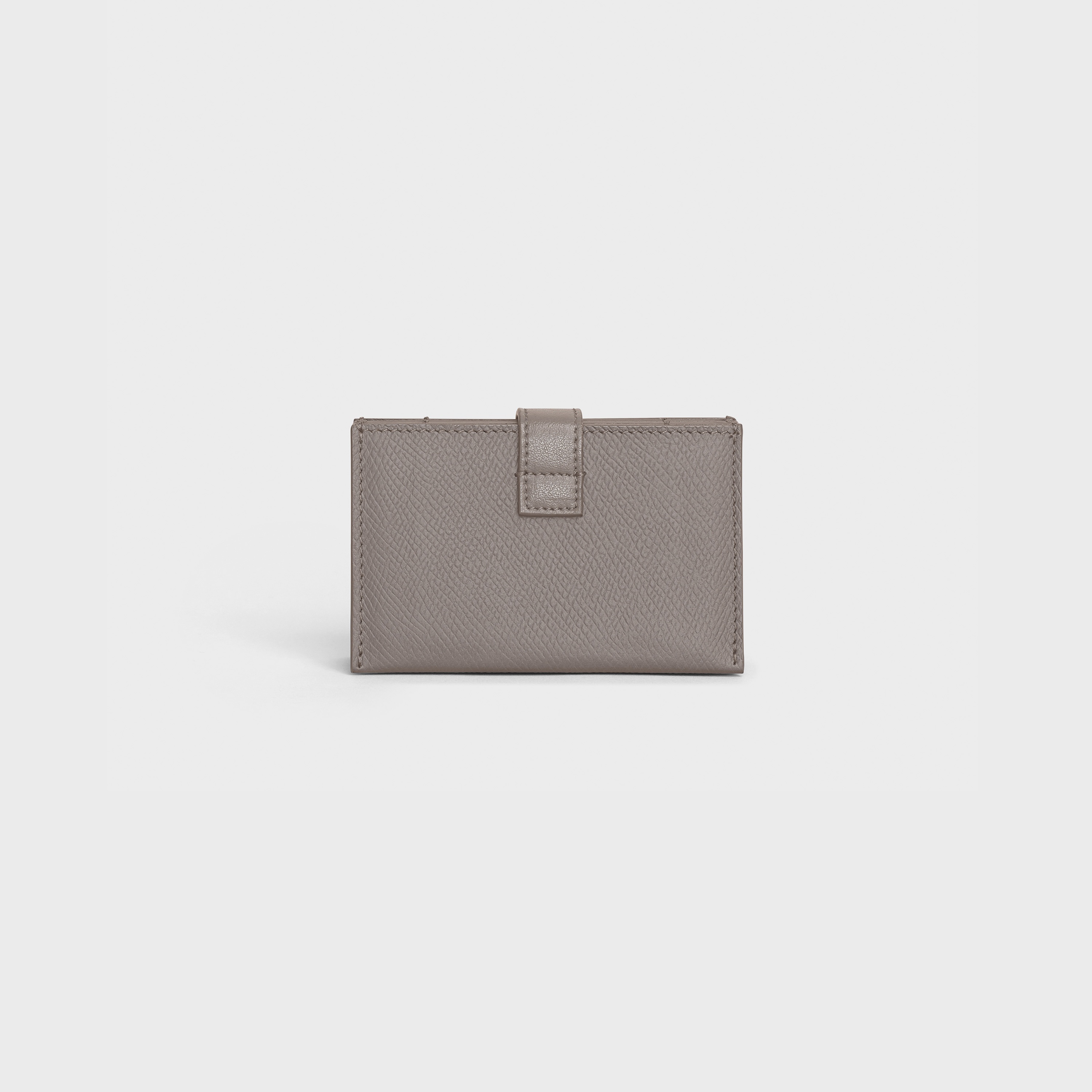 Accordeon card holder in Grained calfskin - 3