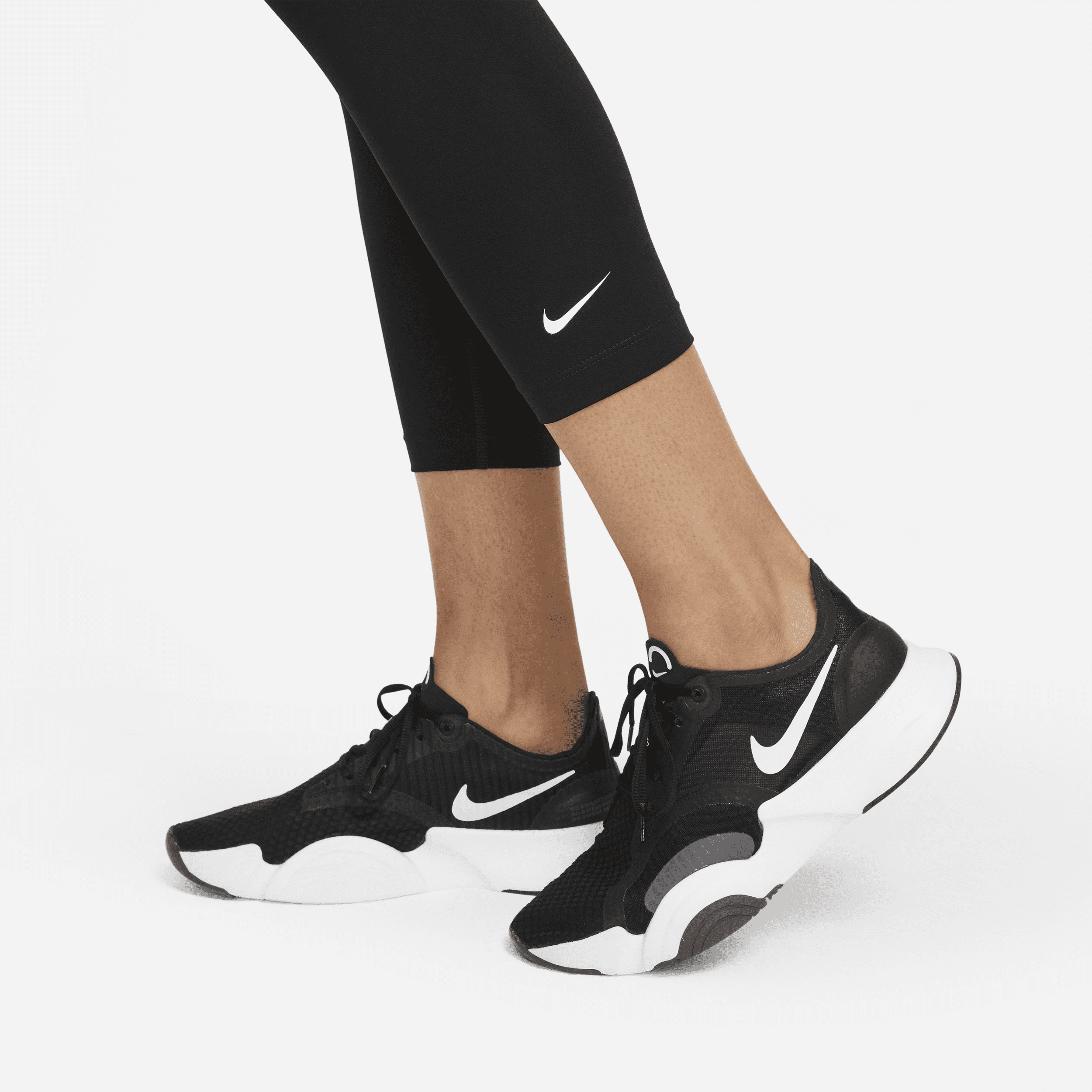 Women's Nike Pro Mid-Rise Crop Leggings - 5