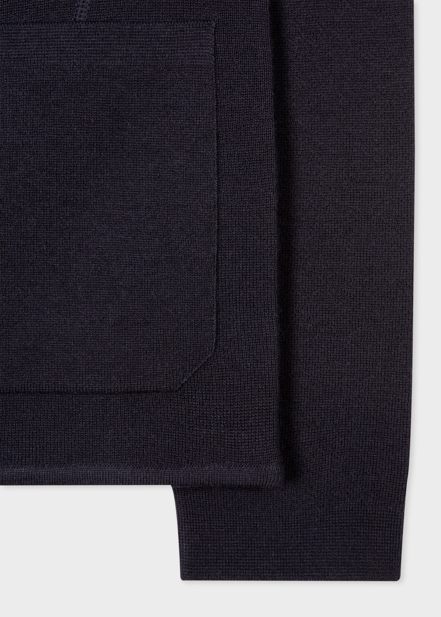Knitted Wool Cardigan Blazer - 3