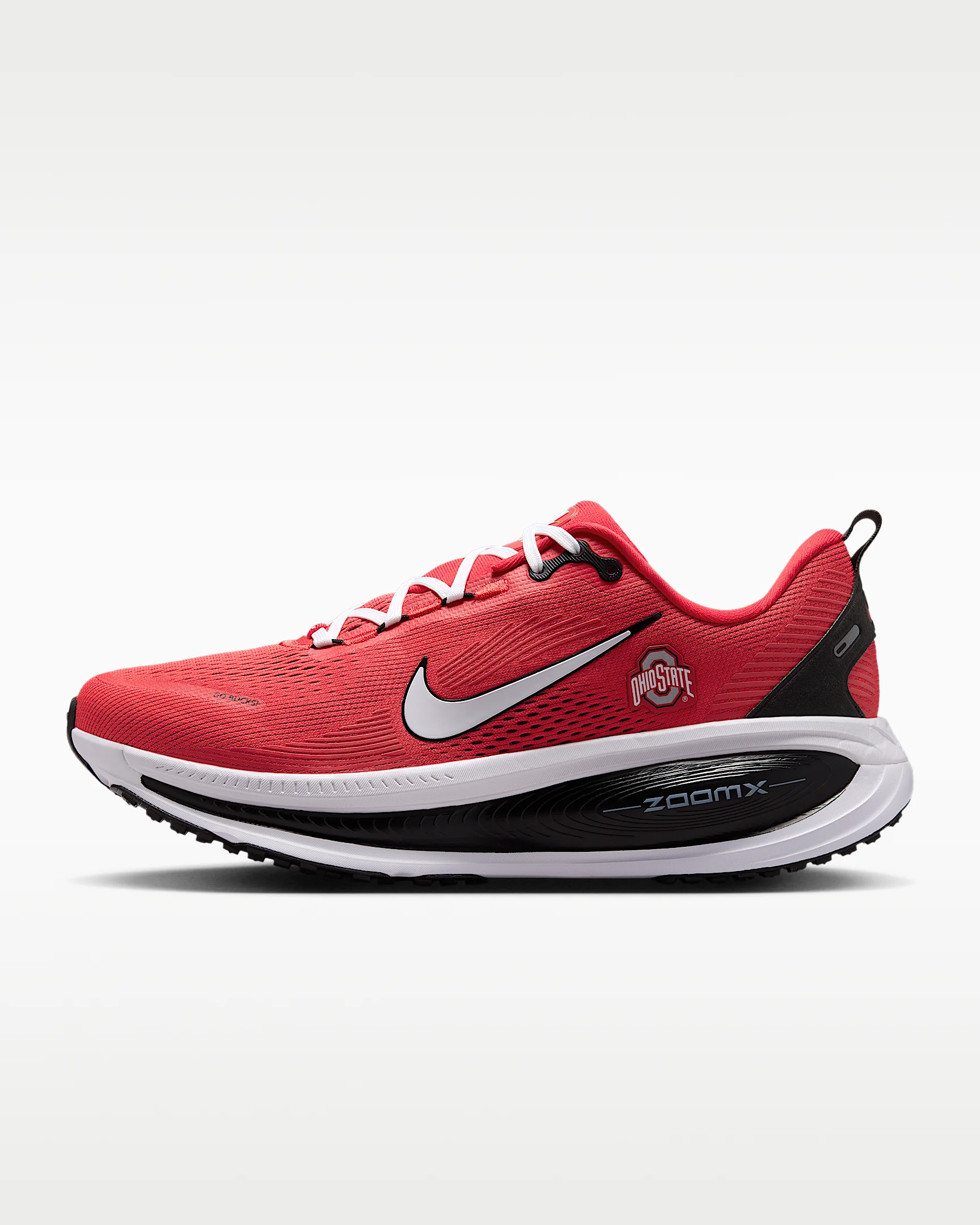 Nike College Vomero 18 (Ohio State) Men's Road Running Shoes - 1