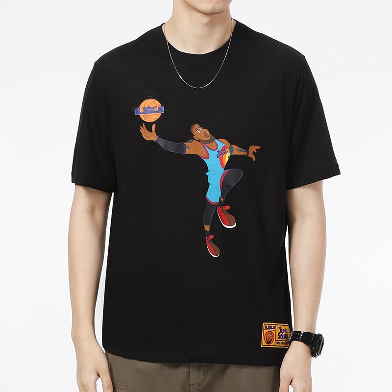 Nike Space Jam 2 Sports Short Sleeve Men's Black DH3832-010 - 3