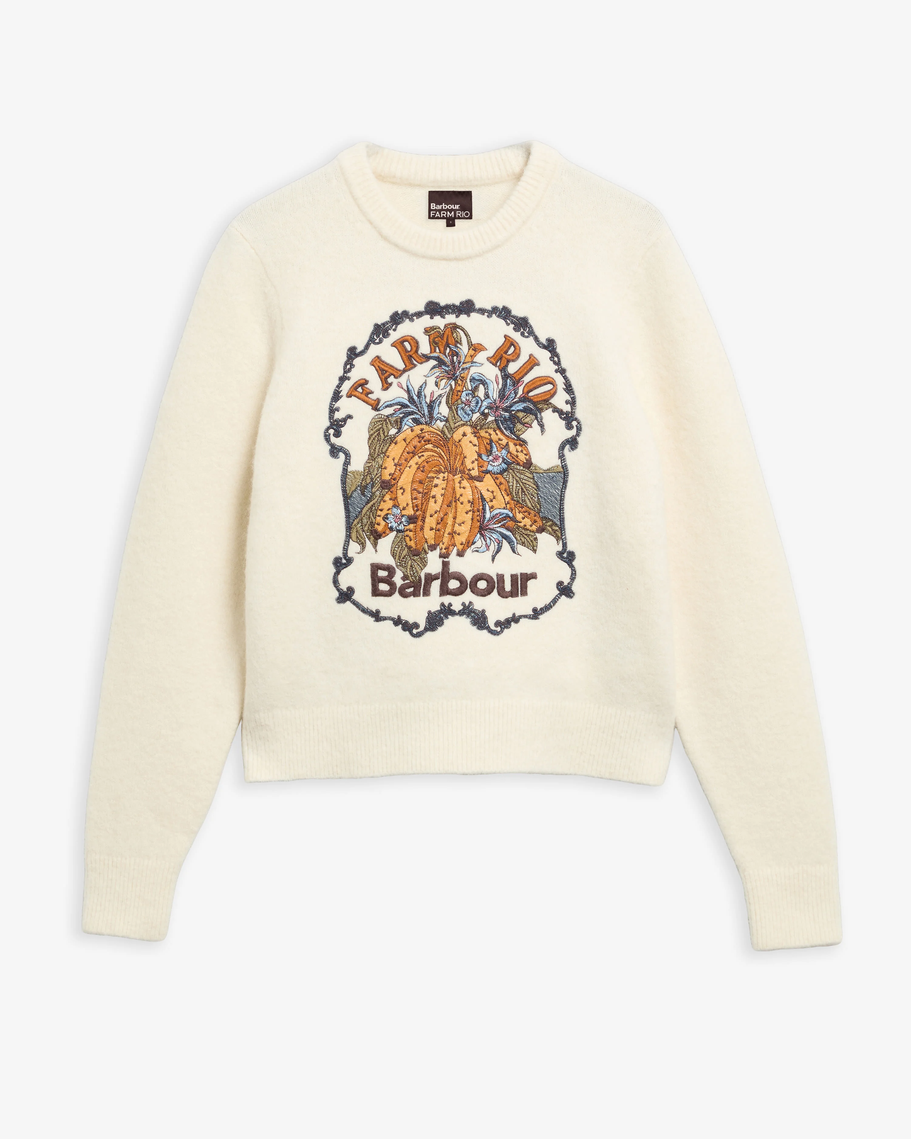 Barbour FARM Rio Ruellia Crew Neck Jumper - 1