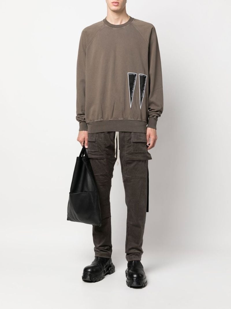 トップス RICK OWENS DEKSHDW Crewneck DRKSHDW - TOPS - Rick Owens