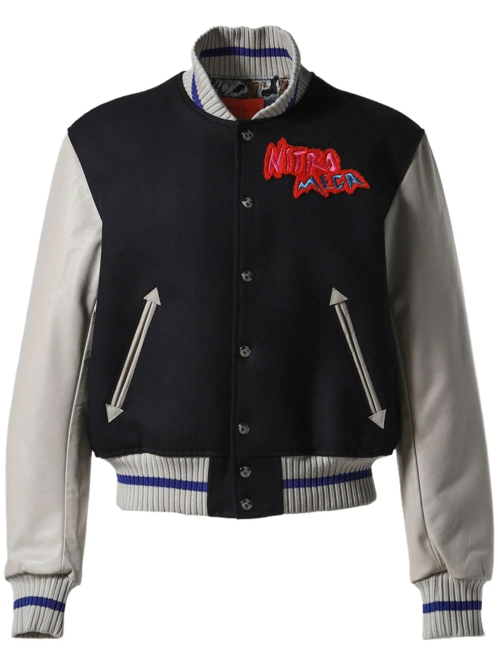 Nitro Mega Shrunken varsity jacket - 1