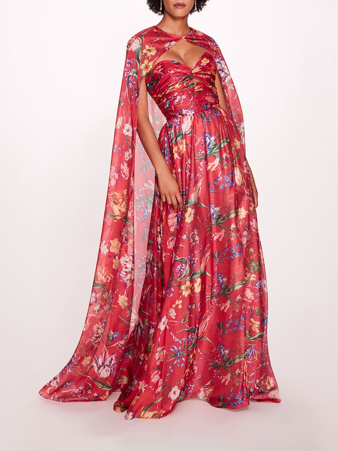 RIBBONS CAPE GOWN - 2