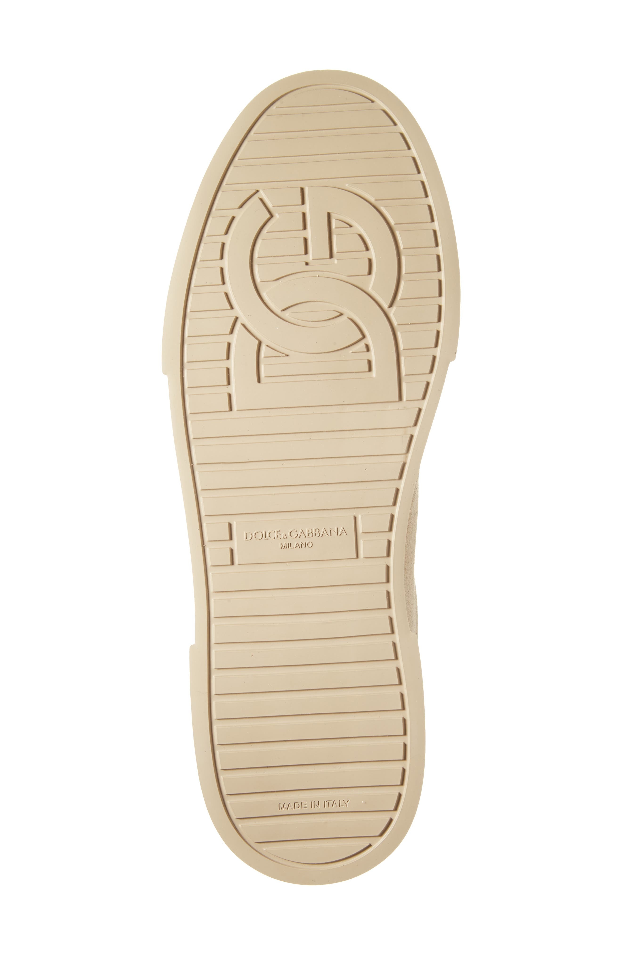Dolce&Gabbana Perforated Logo Low Top Sneaker in 80703-Sabbia at Nordstrom - 6