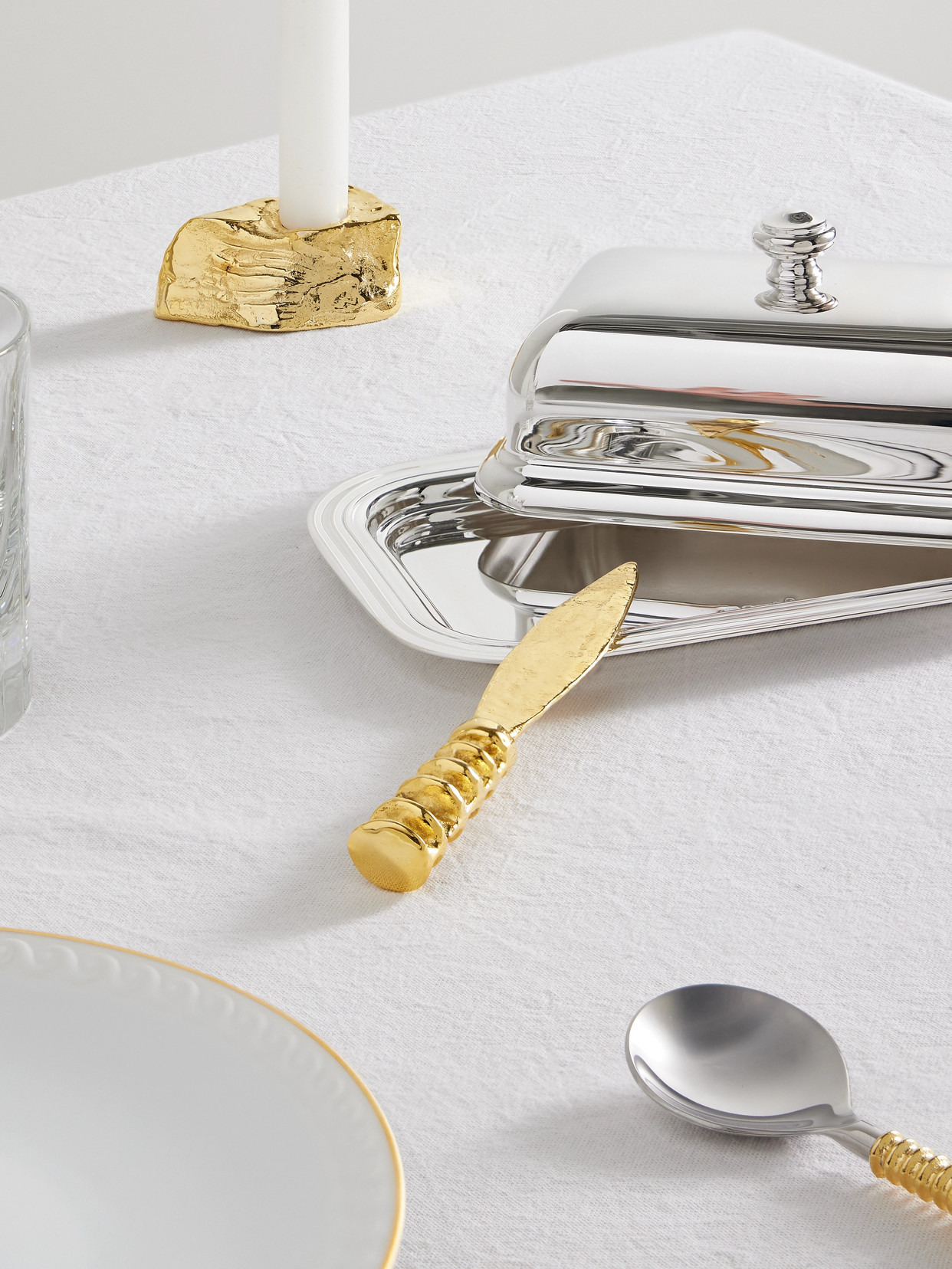 The Totemic Devotion Recycled Gold-plated Butter Knife - 2