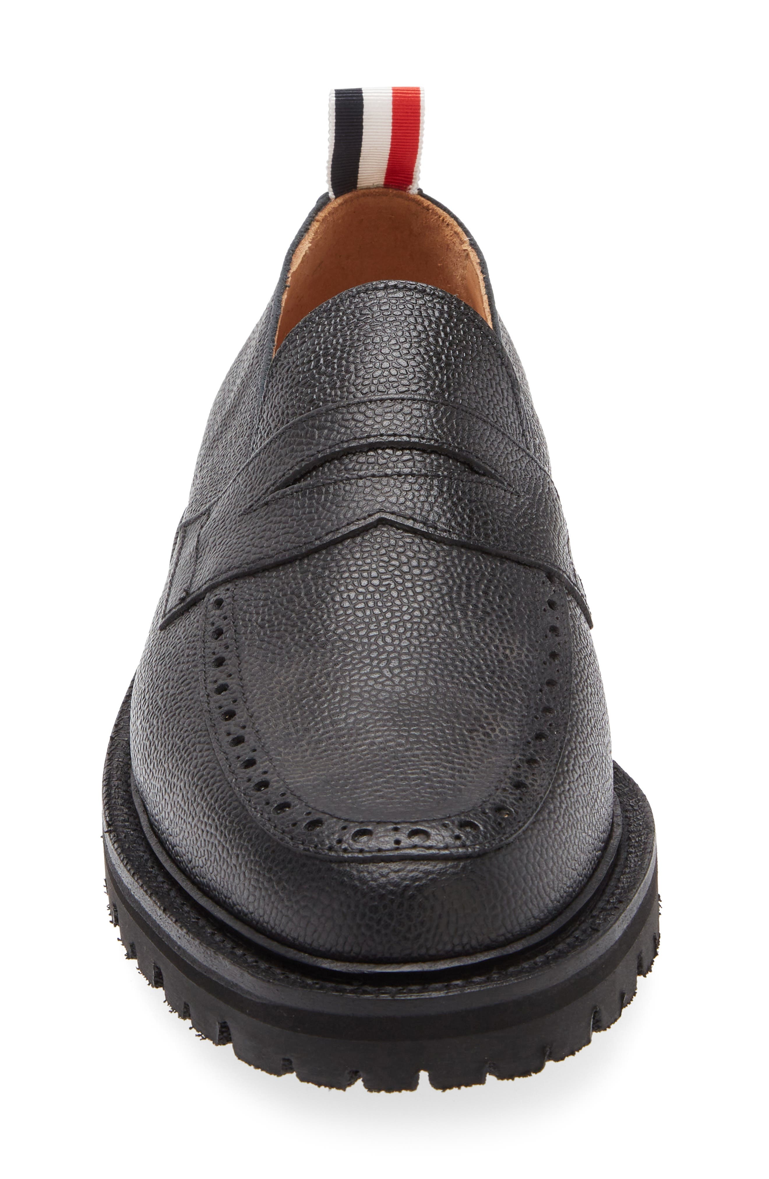 Thom Browne Penny Loafer in Black at Nordstrom - 4