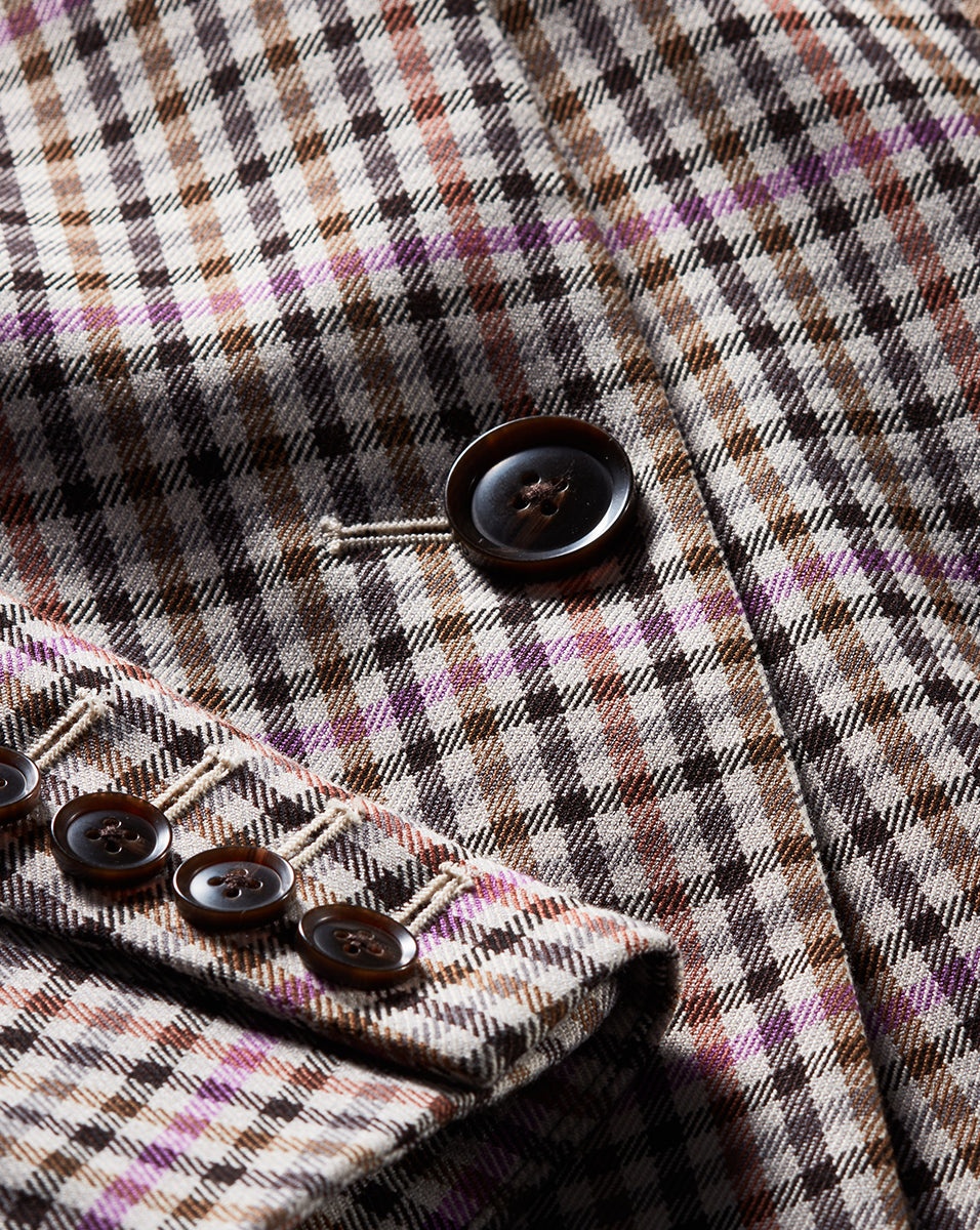 KATIE PLAID DICKEY JACKET - 4