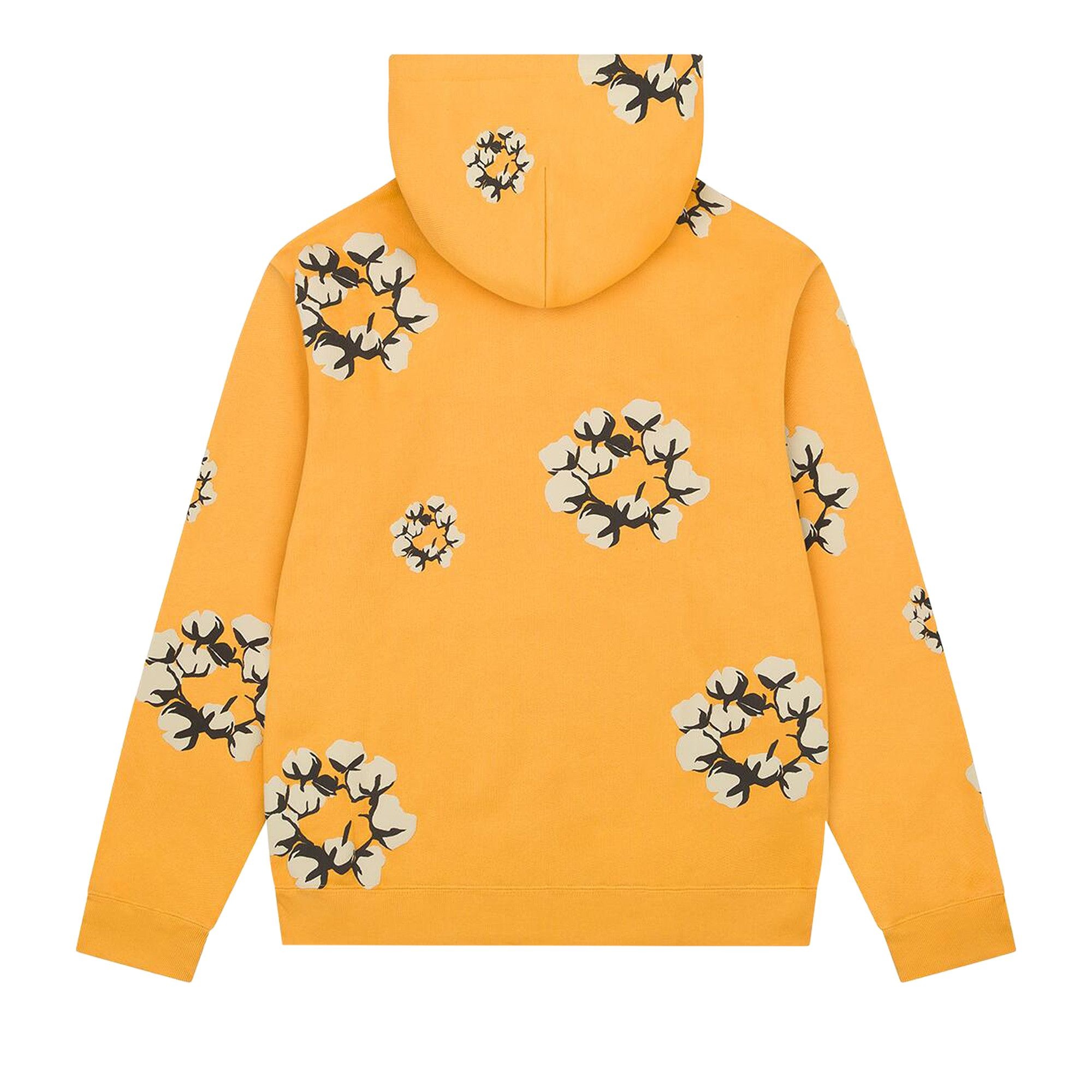 Denim Tears x Cactus Plant Flea Market Cactus Tears Wreath Hoodie 'Yellow' - 2